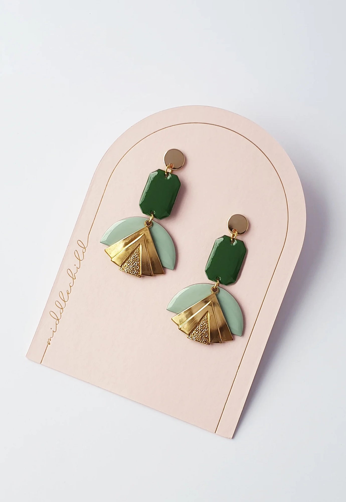 middle child - moulin earrings