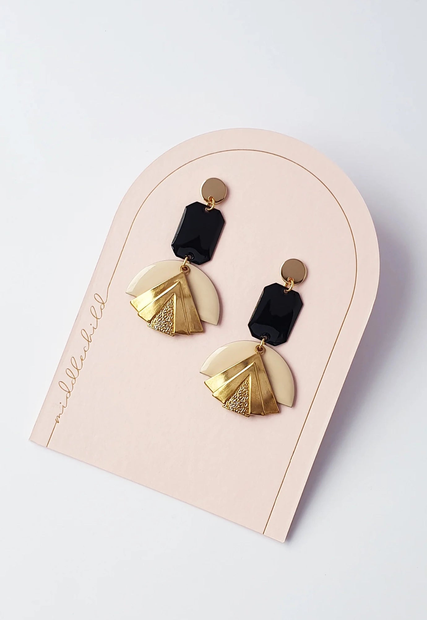 middle child - moulin earrings