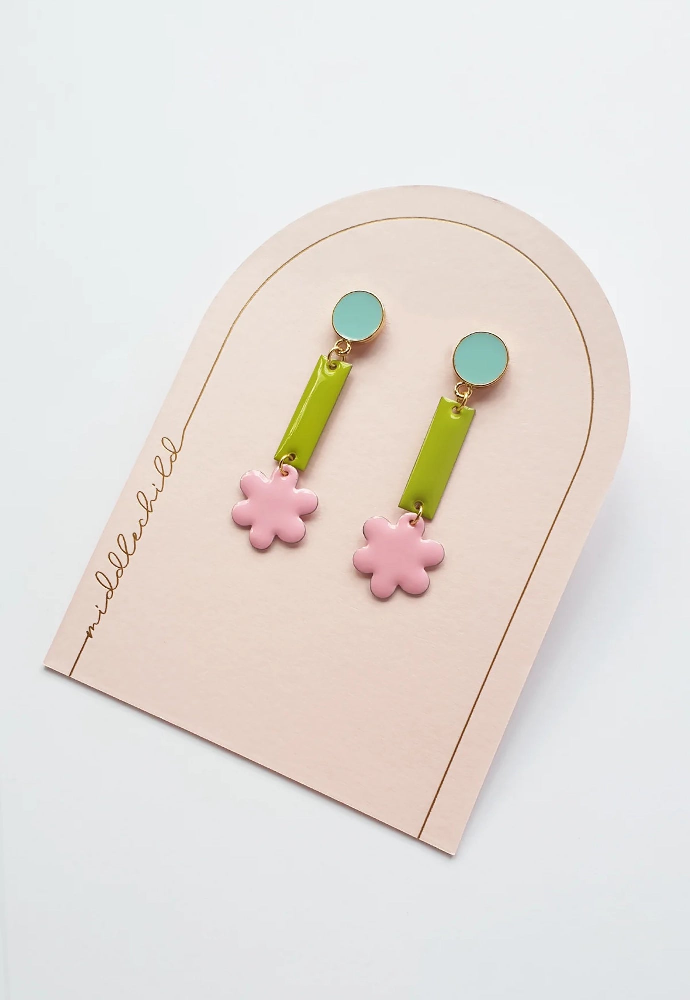 middle child - playmate earrings