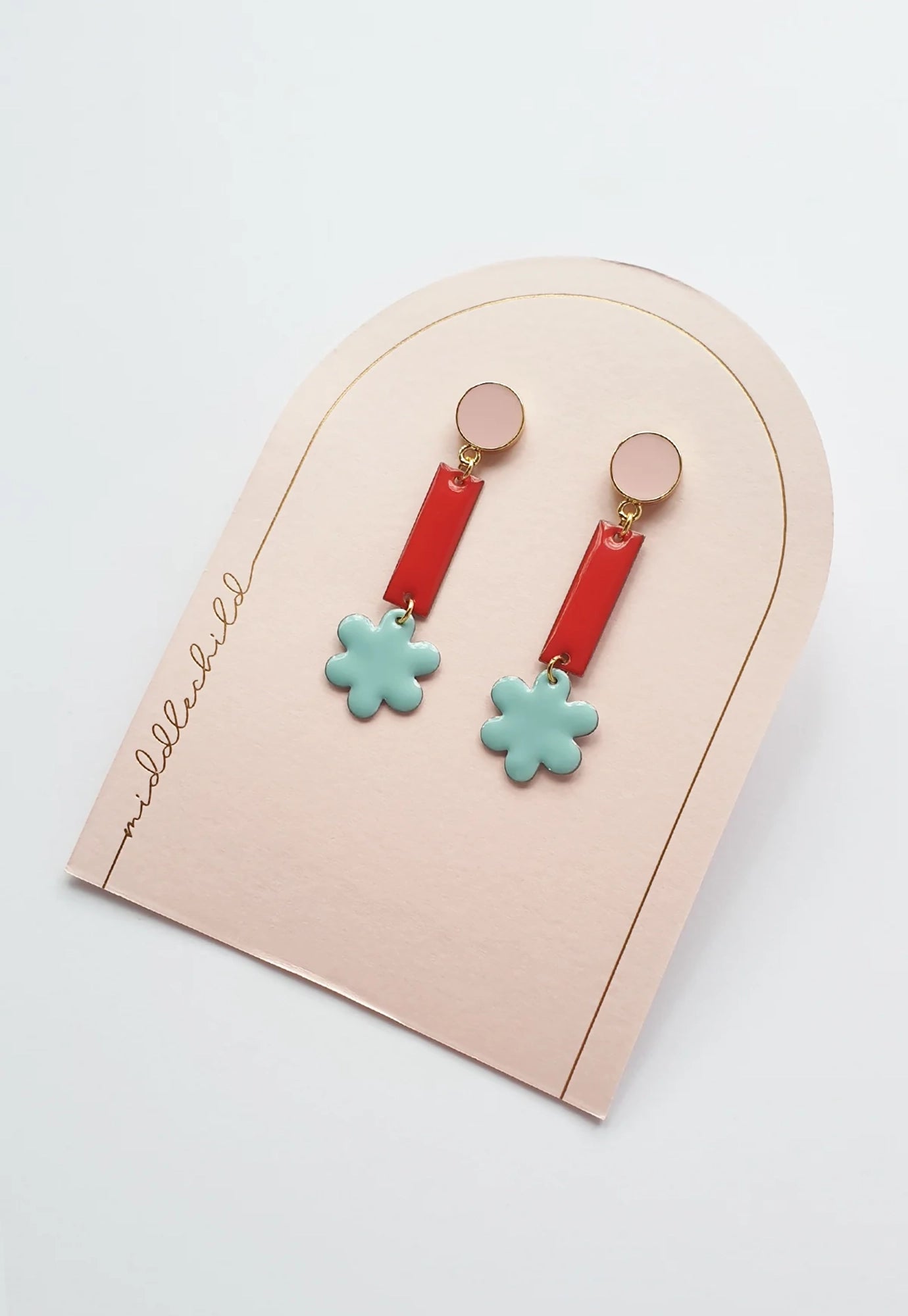 middle child - playmate earrings