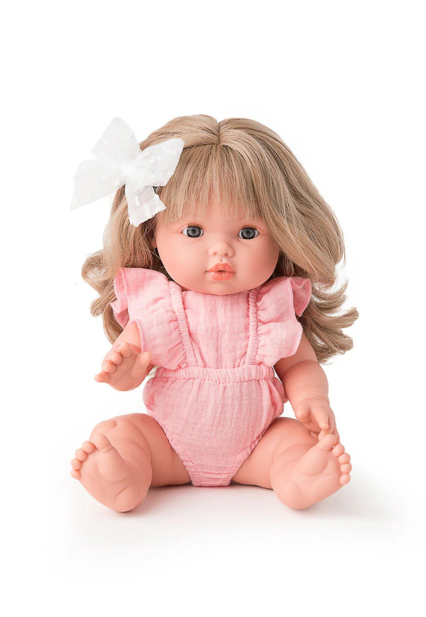 mini coletos kate doll full view front dressed in clothing