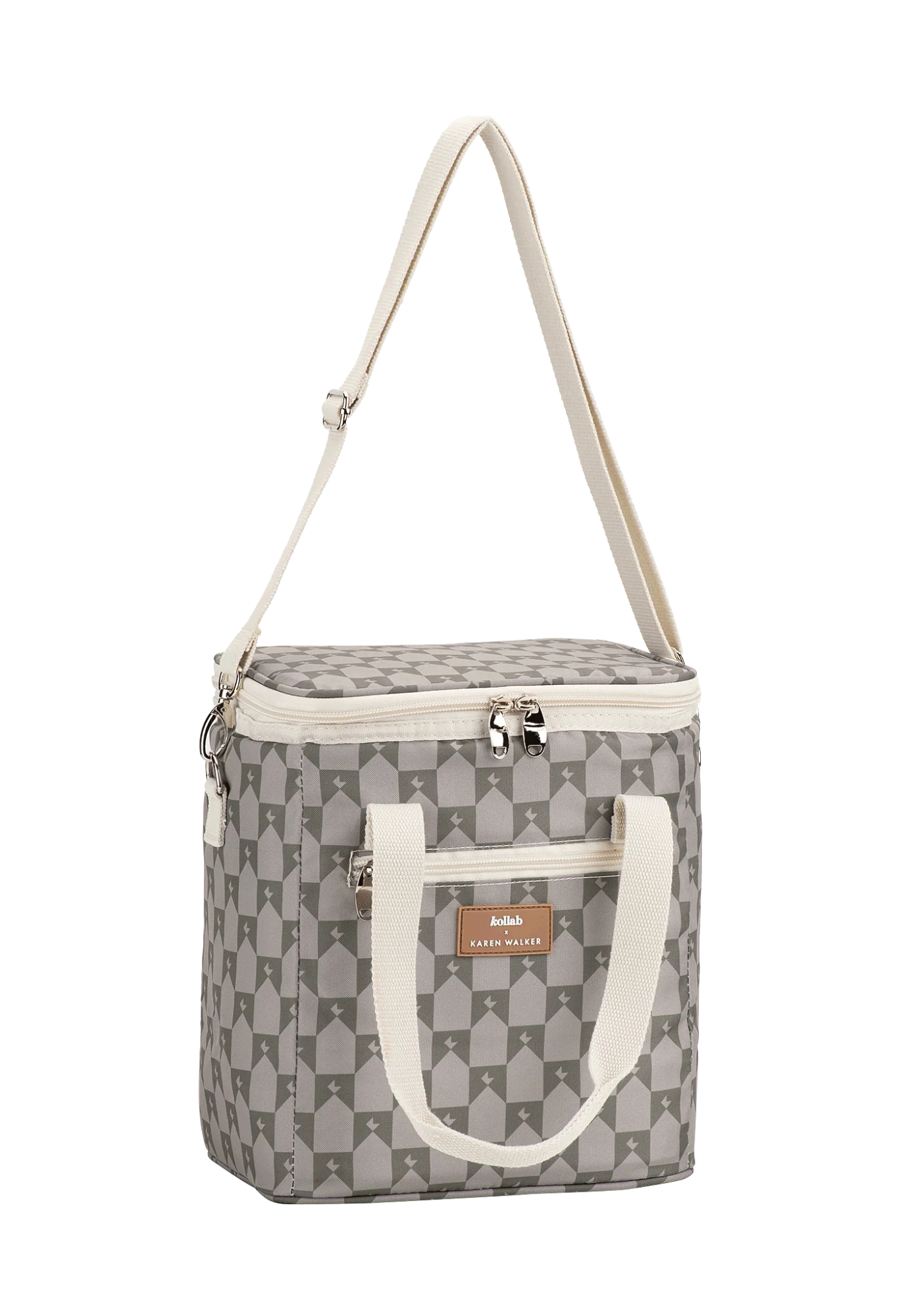 kollab x karen walker - mini cooler - sage monogram