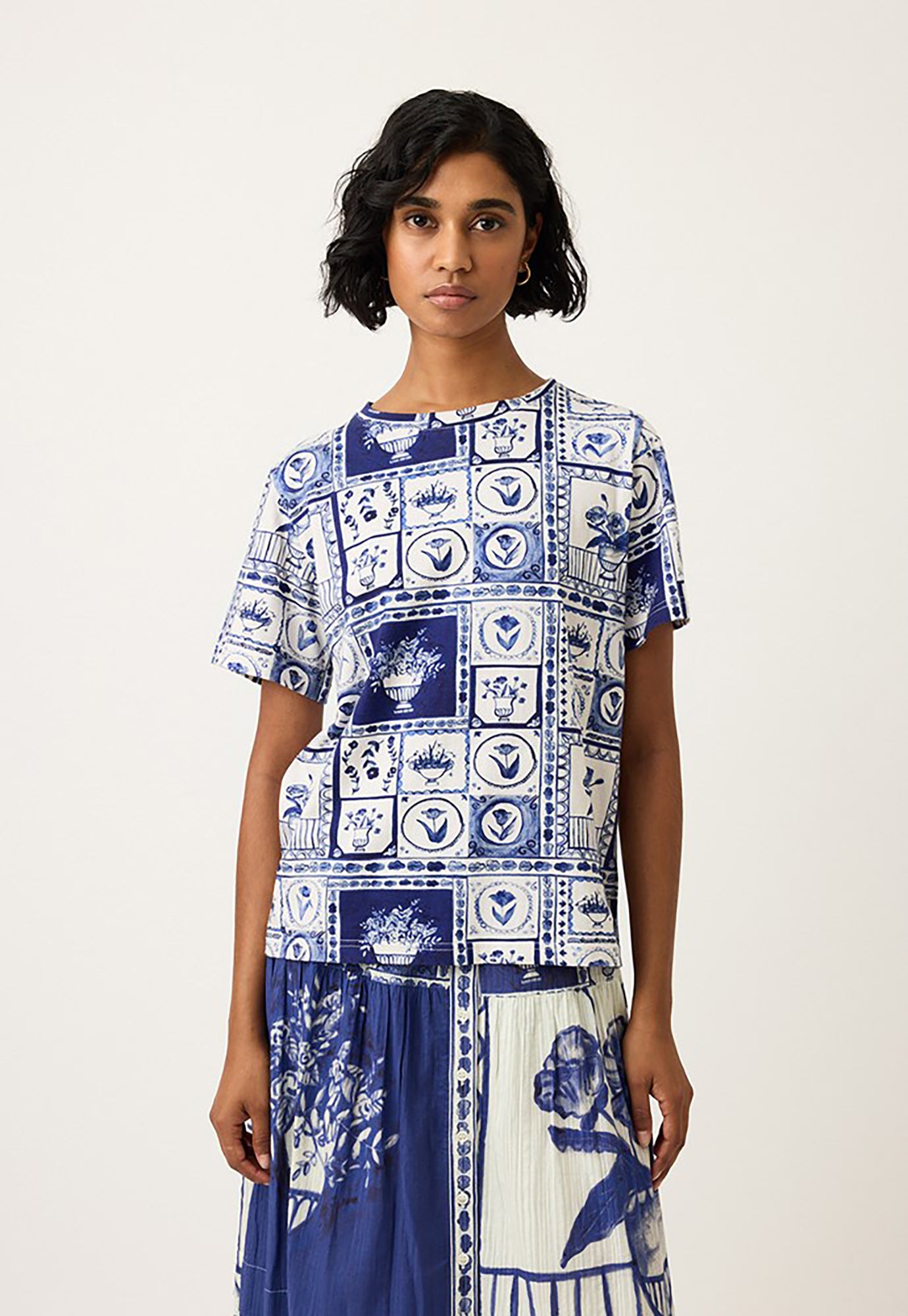 nancybird - apollo tee - lyon tile
