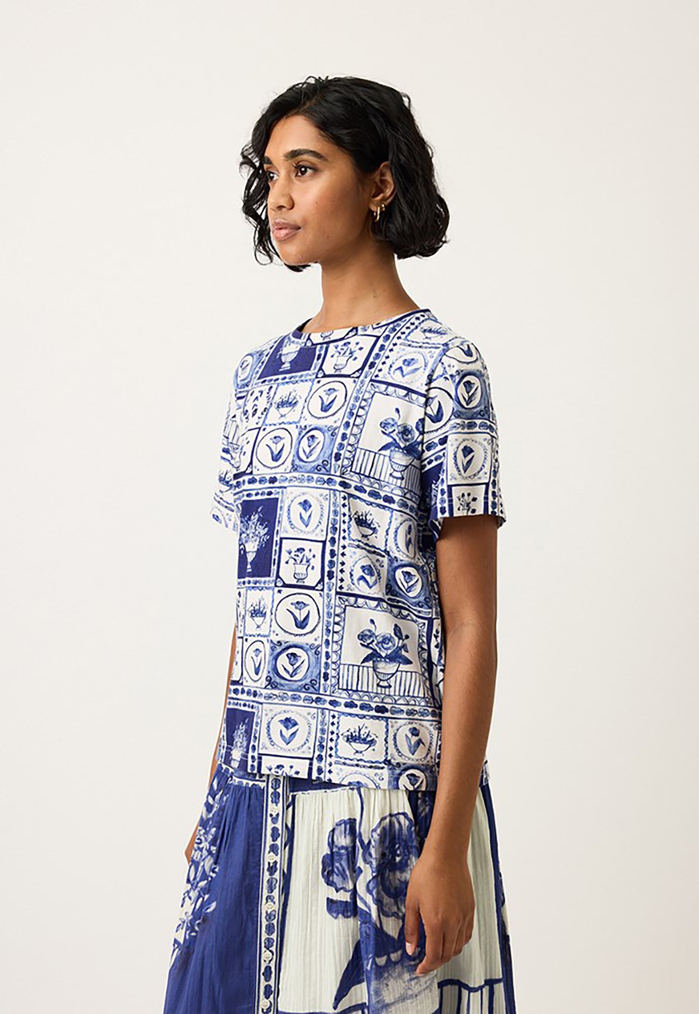 nancybird - apollo tee - lyon tile