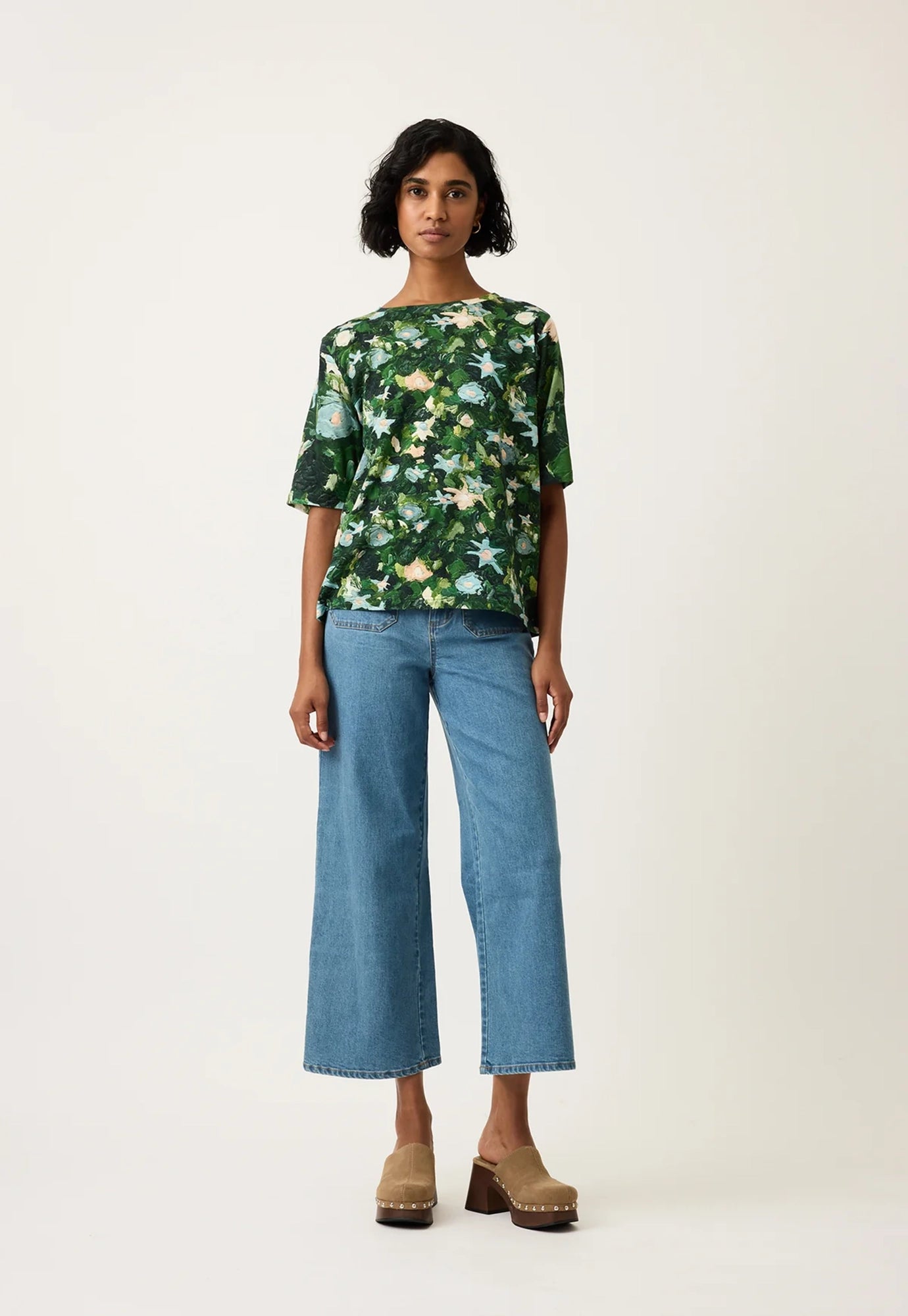 nancybird - grace tee - garden