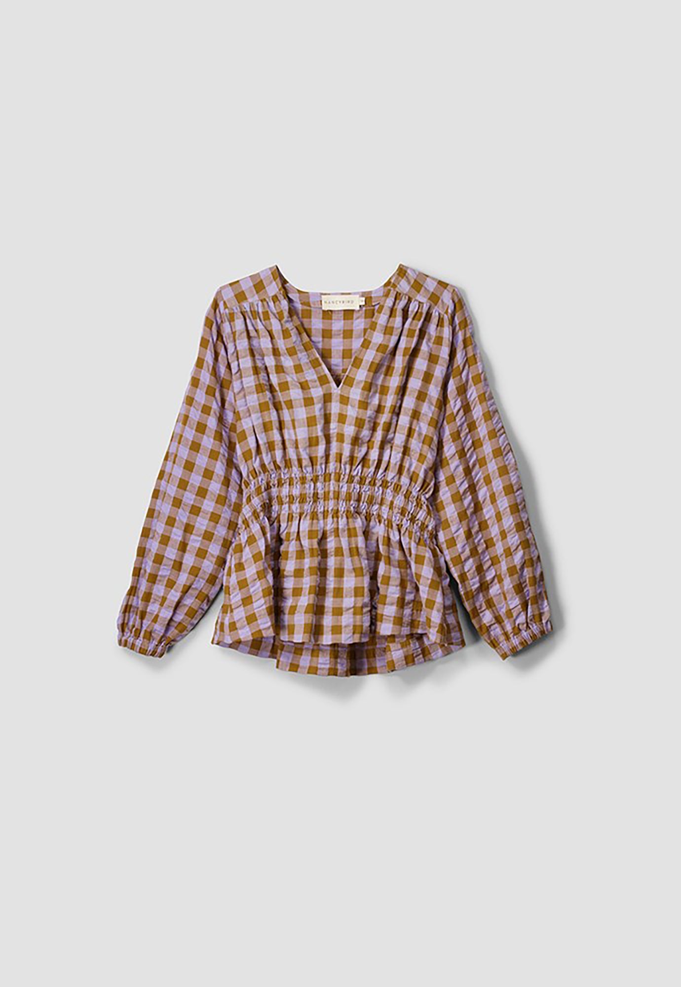 nancybird - lucia blouse - autumn check