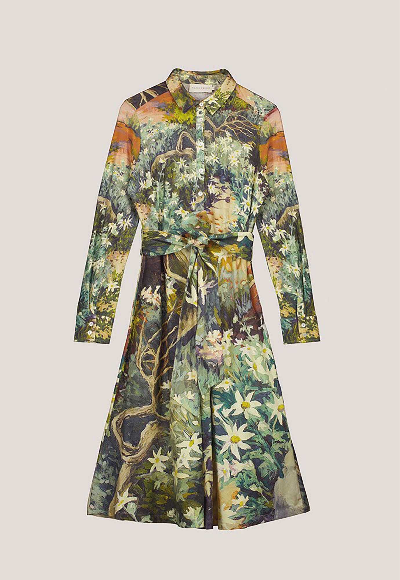nancybird - mera shirt dress - flannel flower