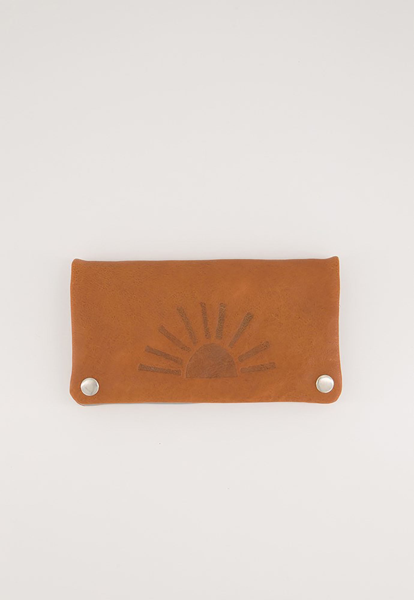 nancybird - pearl wallet - terracotta