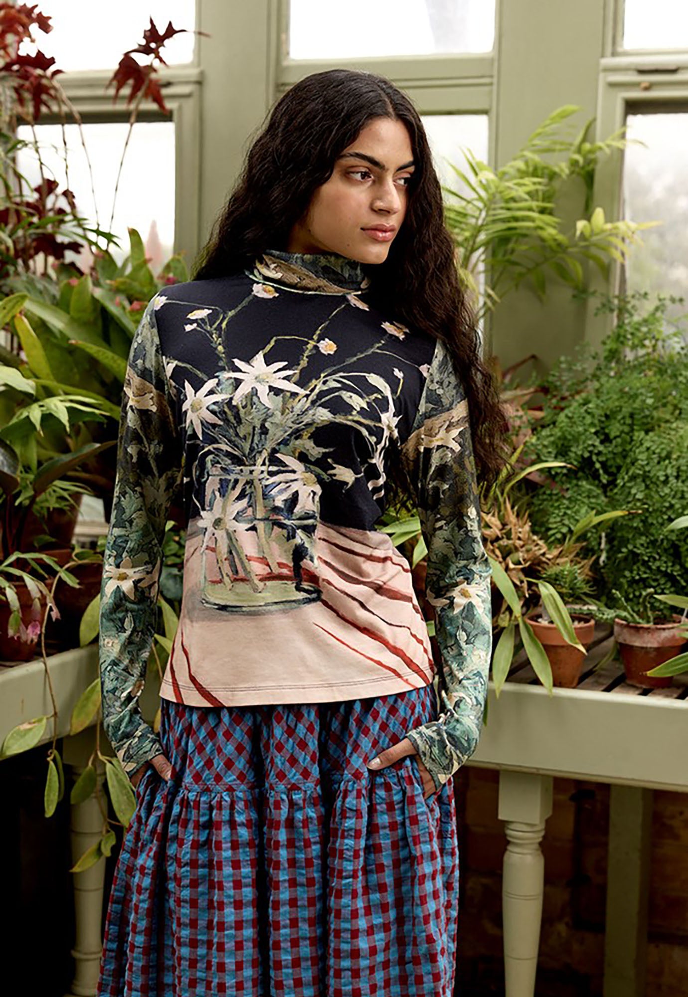 nancybird - sundew skivvy - flannel flower
