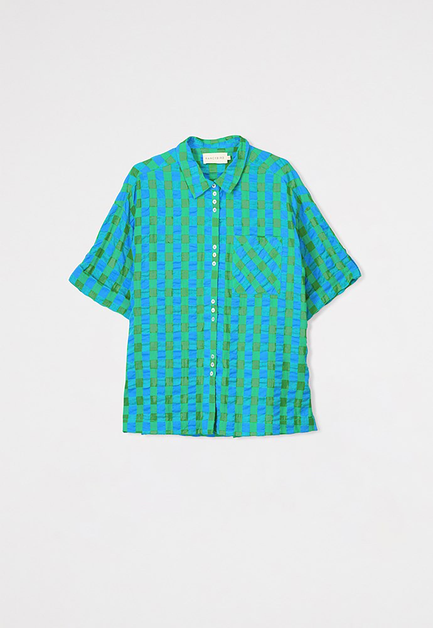 nancybird - yaya shirt - verdant check