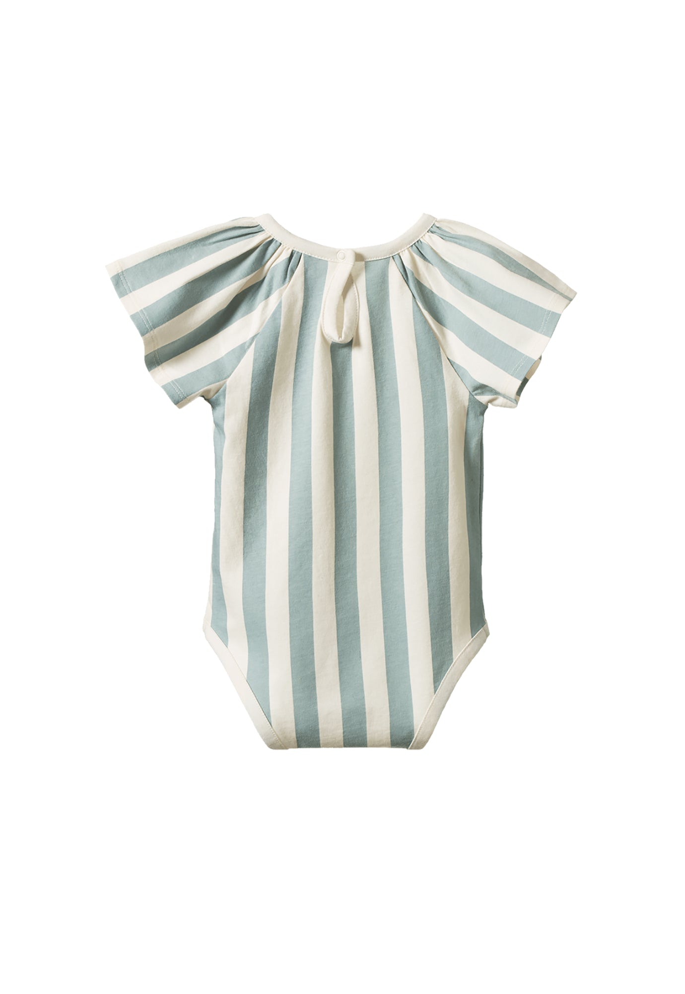 nature baby - faye bodysuit - star dew stripe