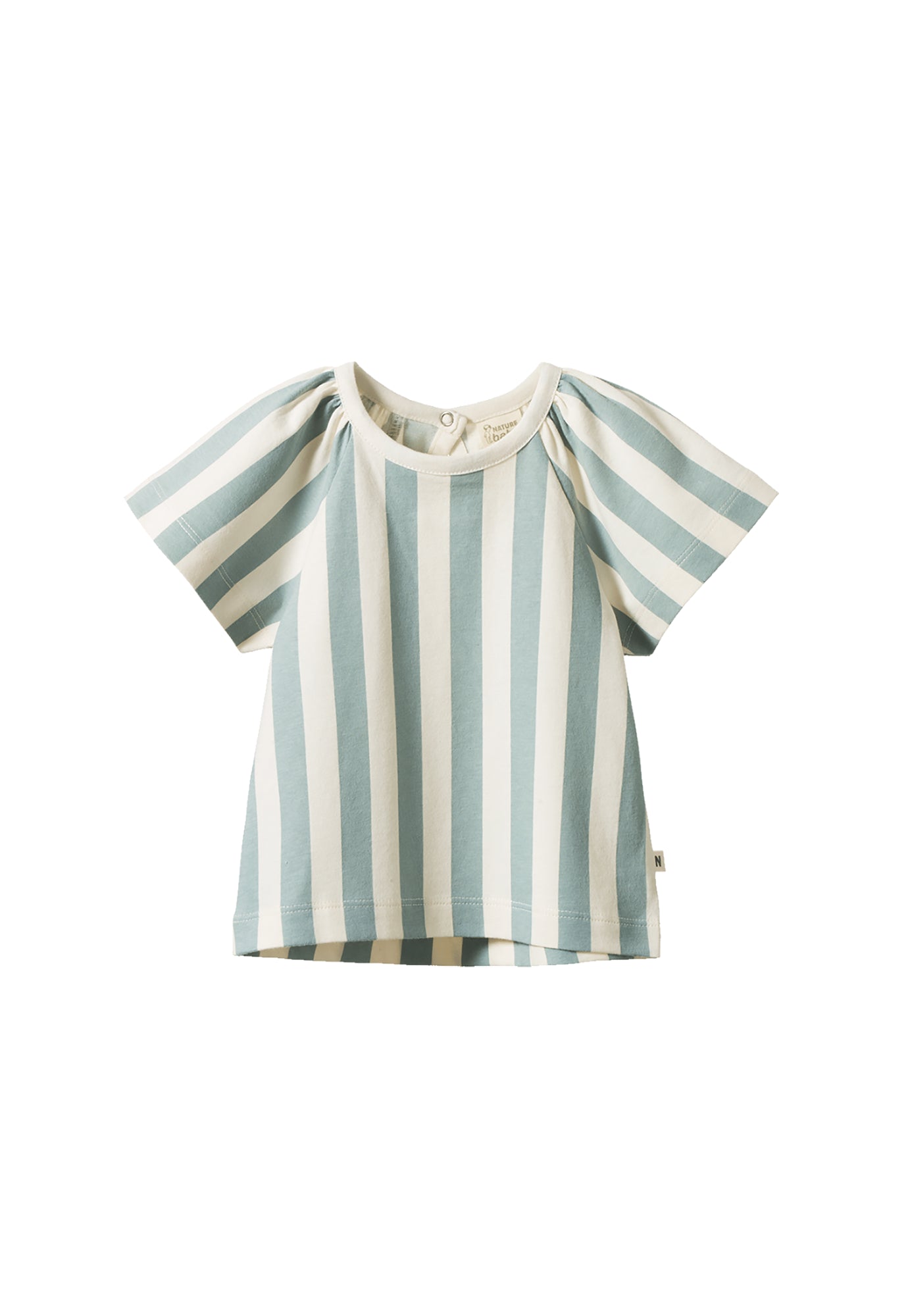 nature baby - faye tee - star dew stripe