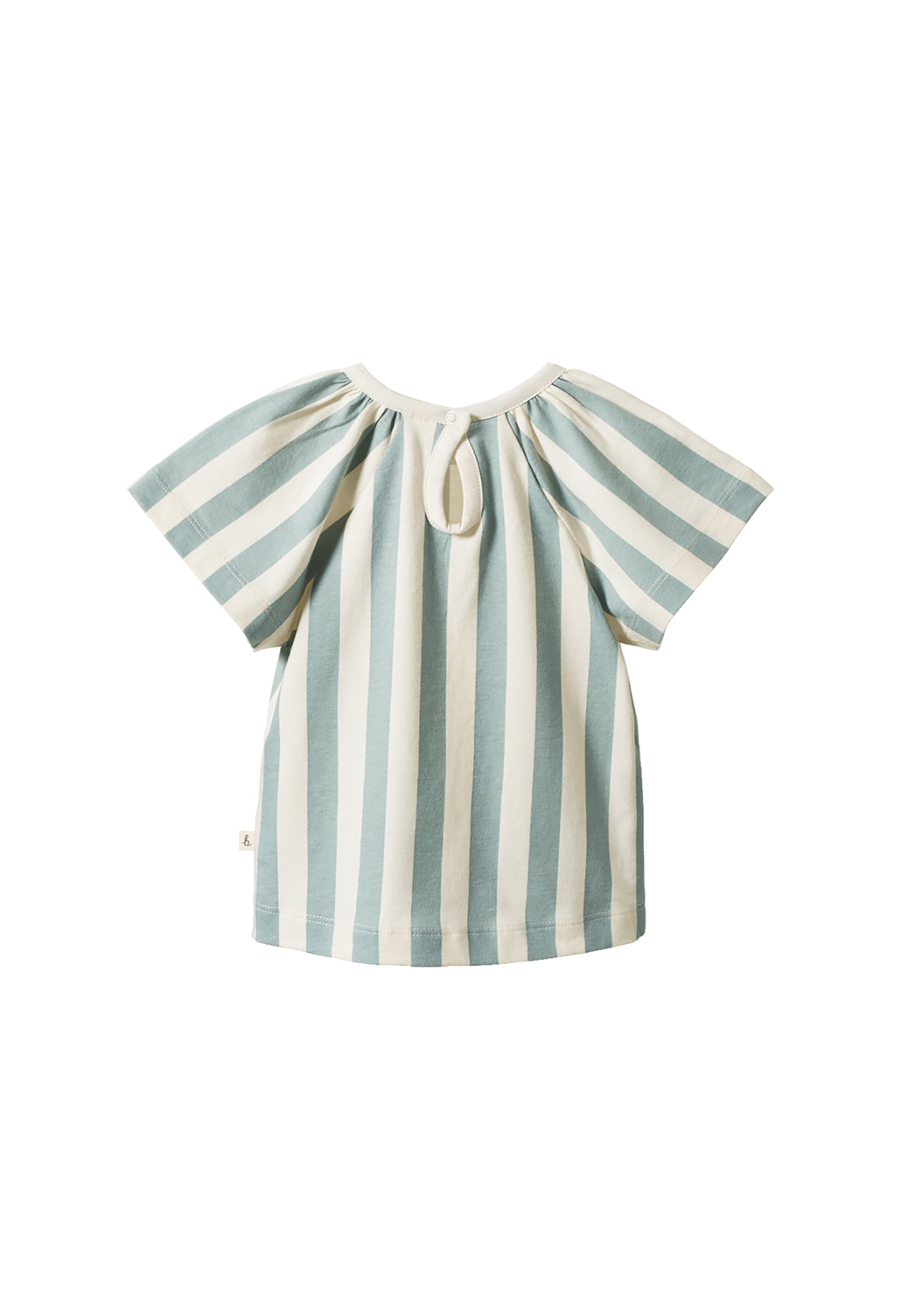 nature baby - faye tee - star dew stripe