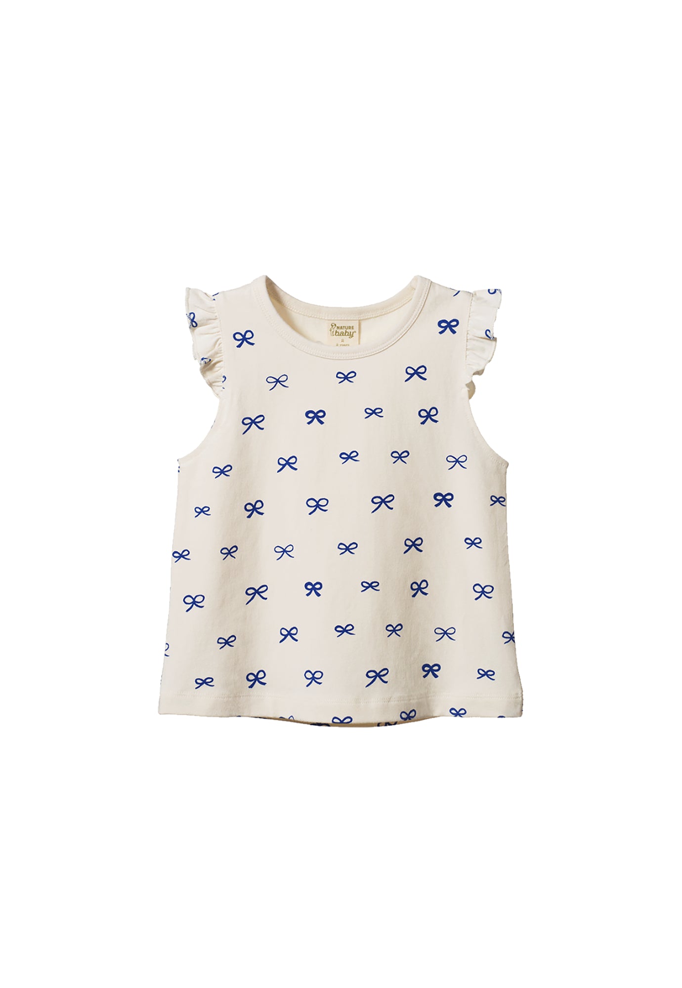nature baby - fleur tee - ribbons print