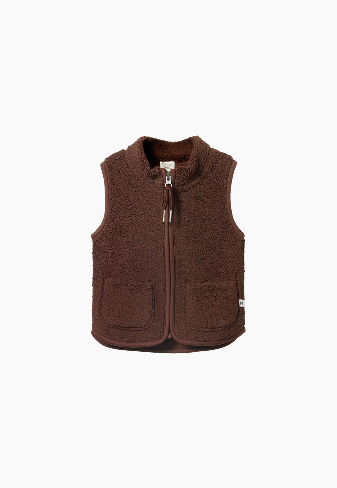 nature baby - flint vest - pinecone
