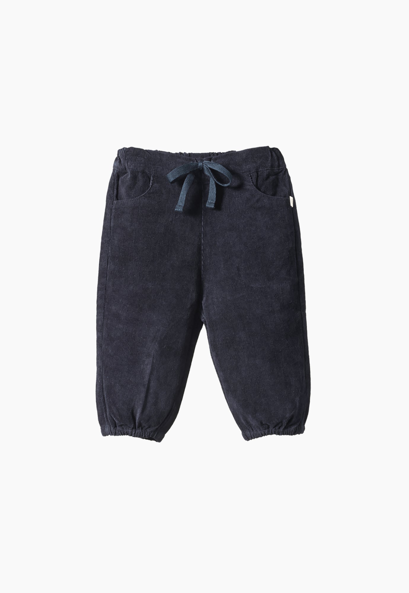 nature baby - frankie cord pants - navy
