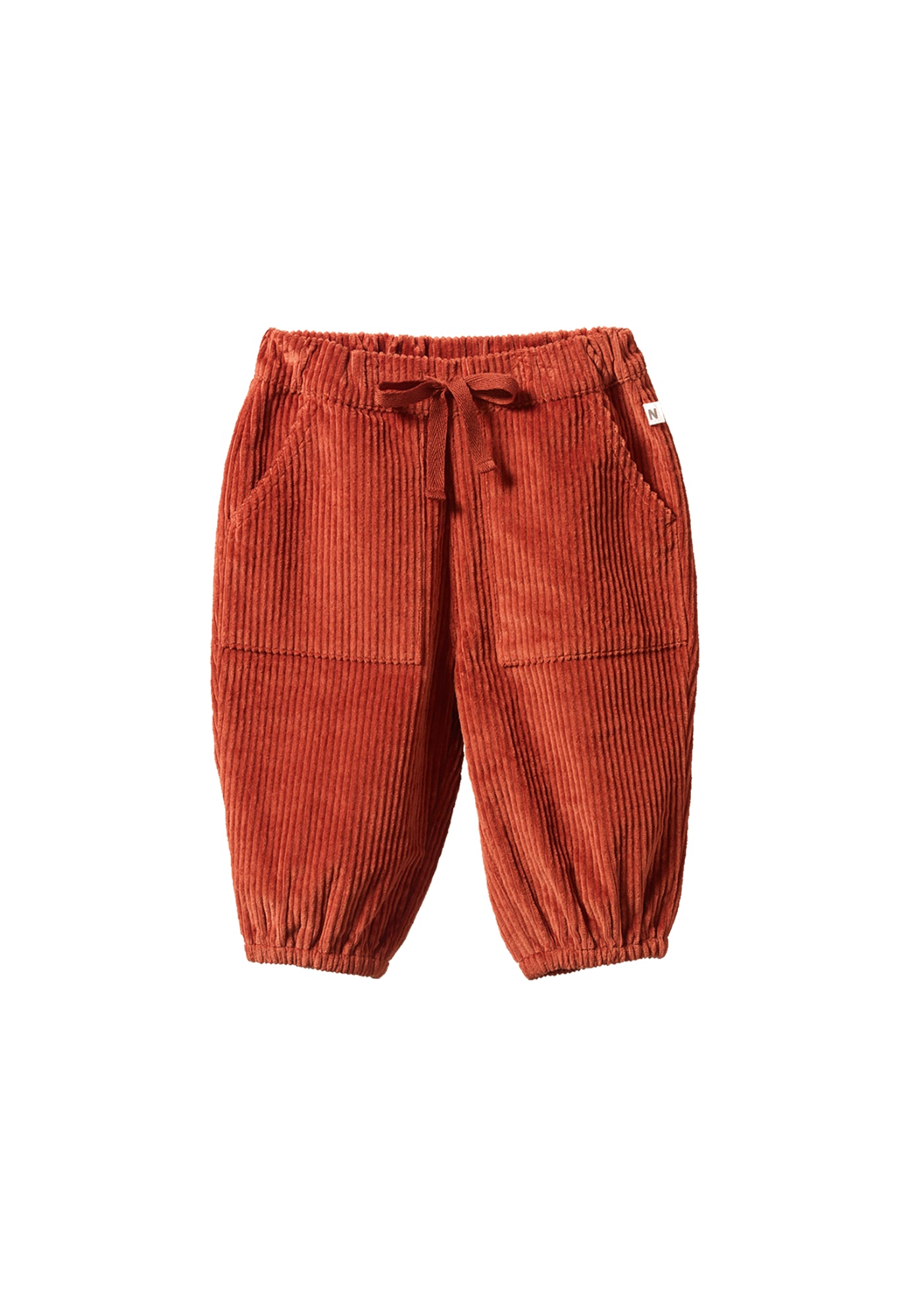 nature baby - frankie cord pants - spice