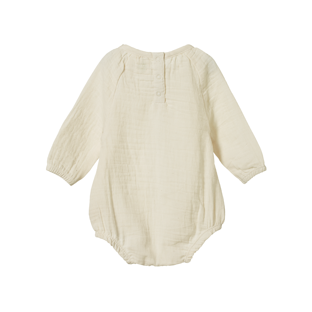 nature baby - meadow bodysuit - natural crinkle