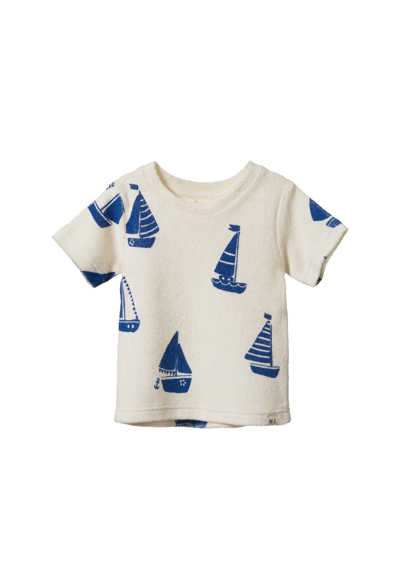 nature baby - river tee terry - regatta print