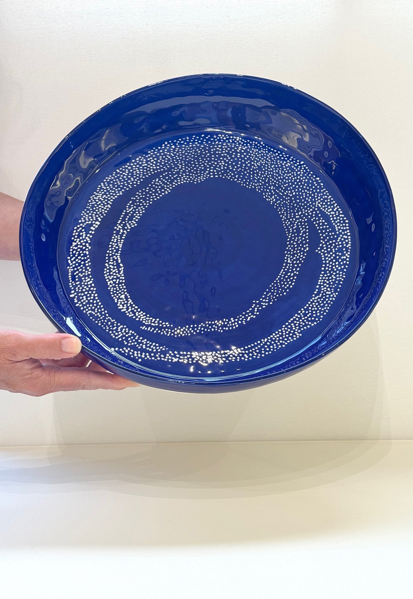 serax - ottolenghi serving bowl blue