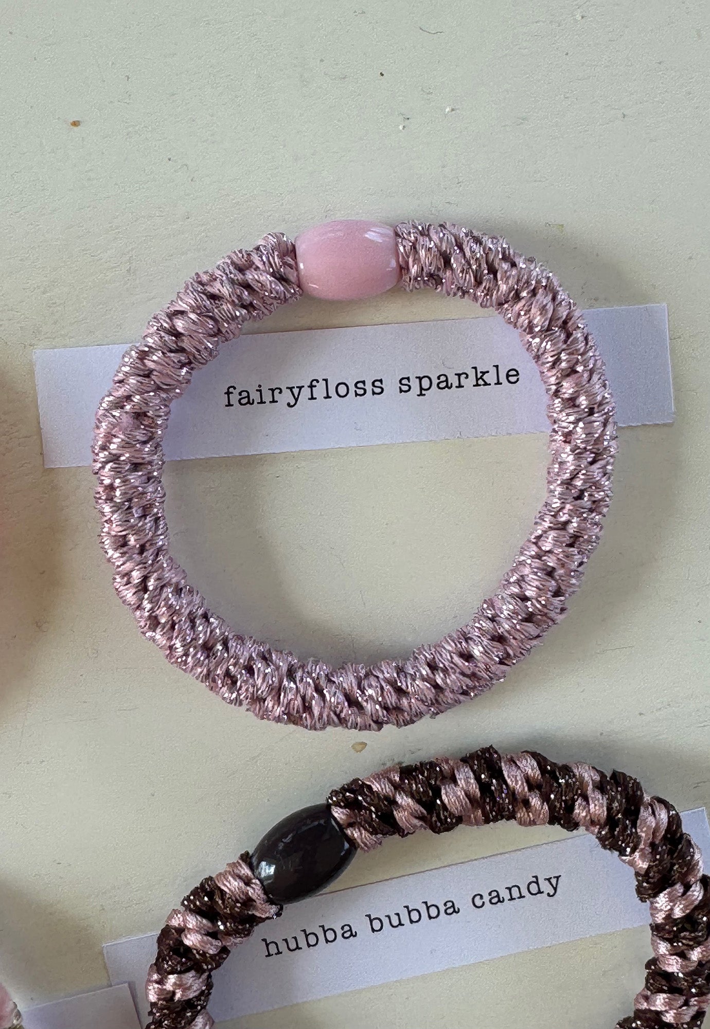p+p - braided hair ties - fleur collection