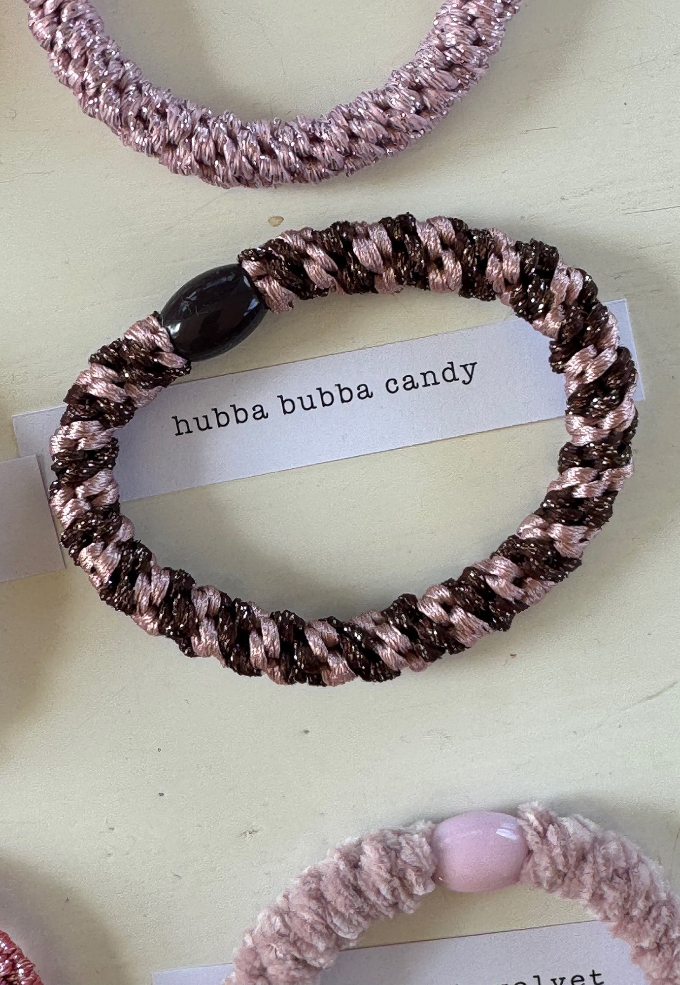 p+p - braided hair ties - fleur collection