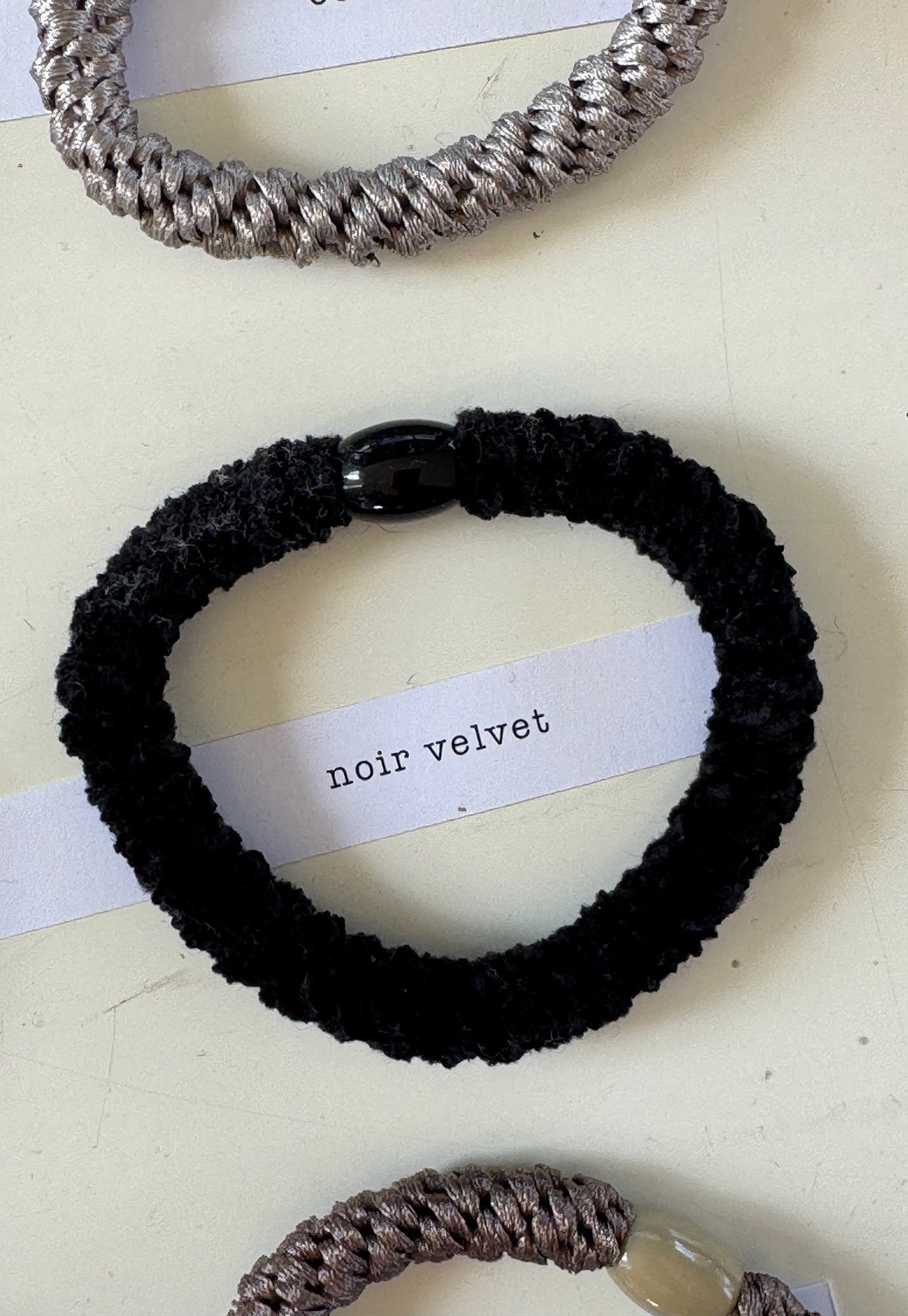 p+p - braided hair ties - soirée collection