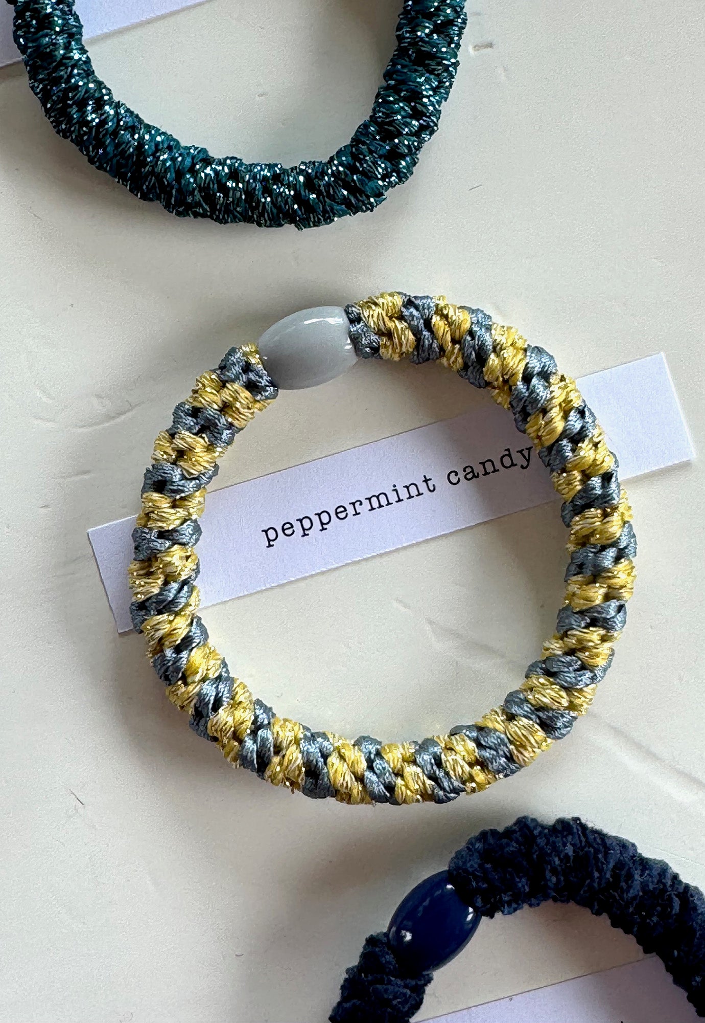 p+p - braided hair ties - ciel collection