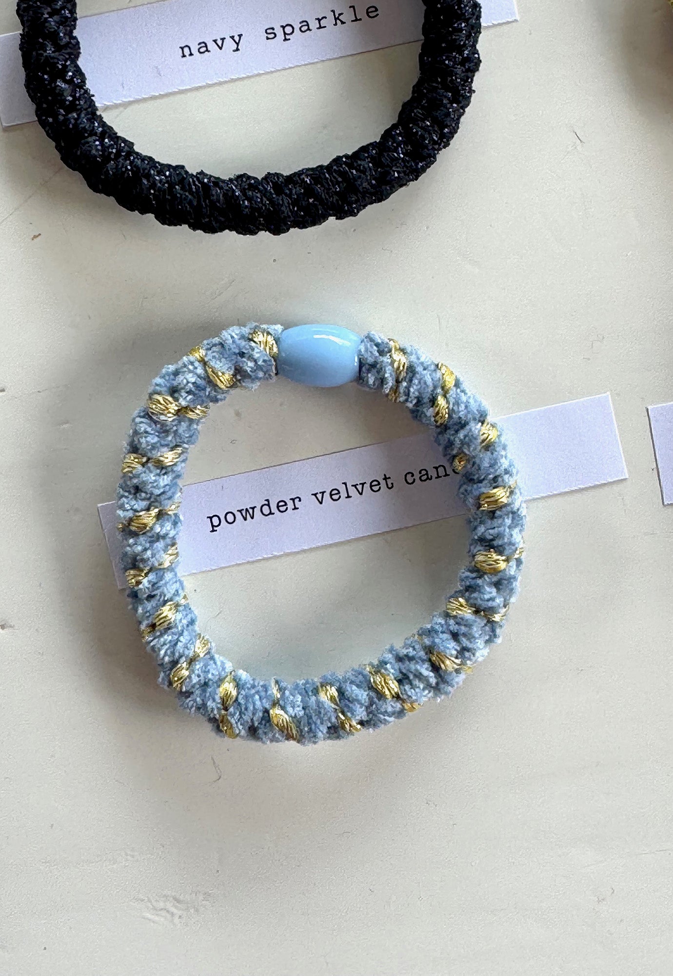 p+p - braided hair ties - ciel collection