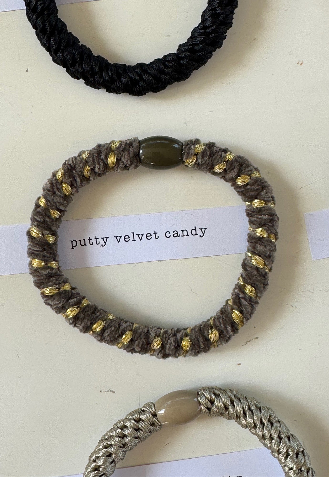 p+p - braided hair ties - soirée collection