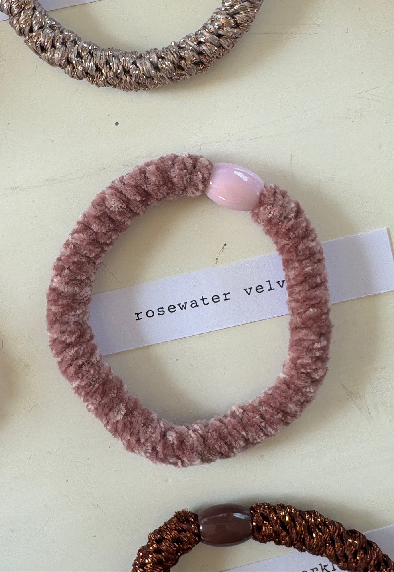 p+p - braided hair ties - fleur collection