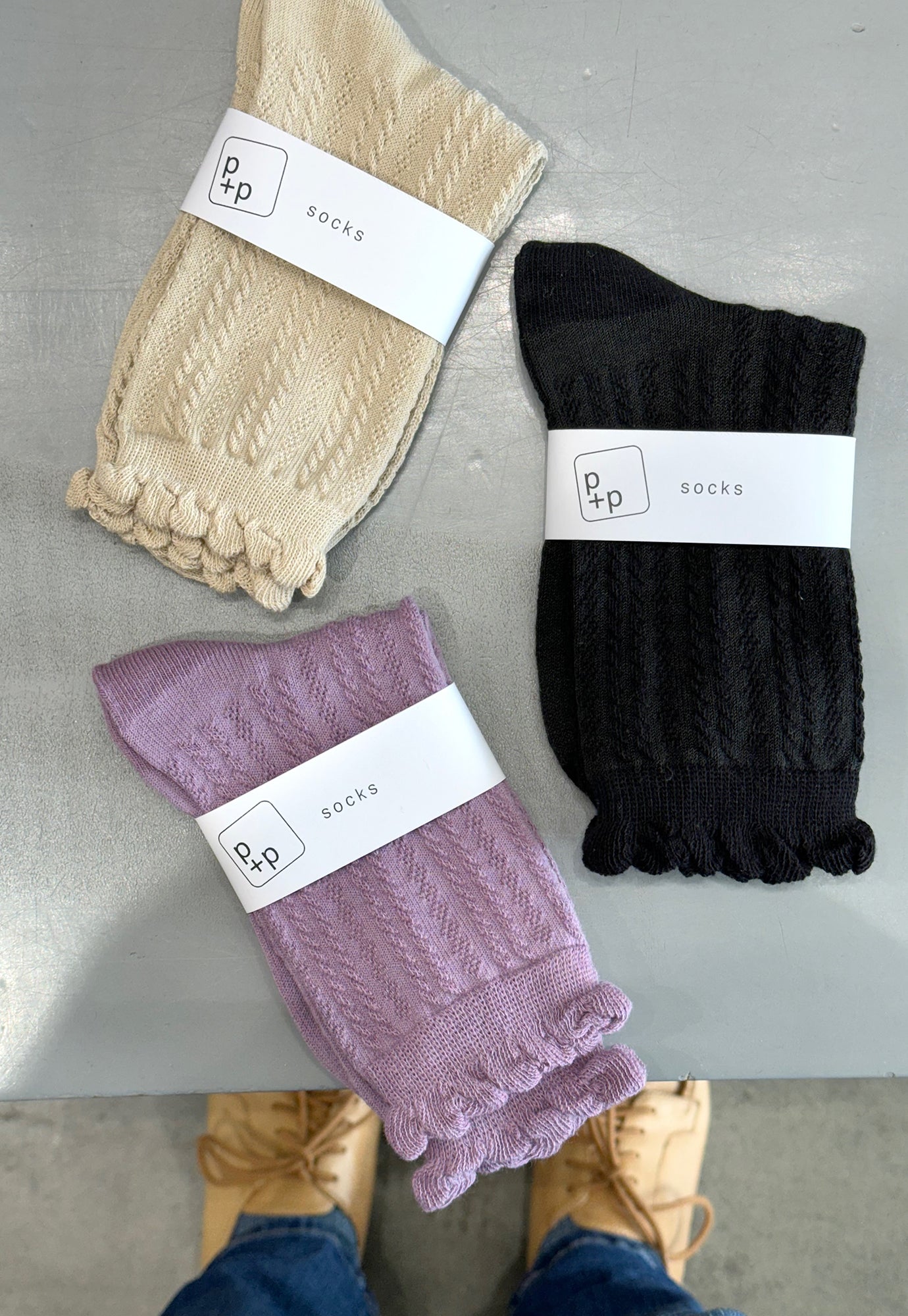 p+p - frill socks