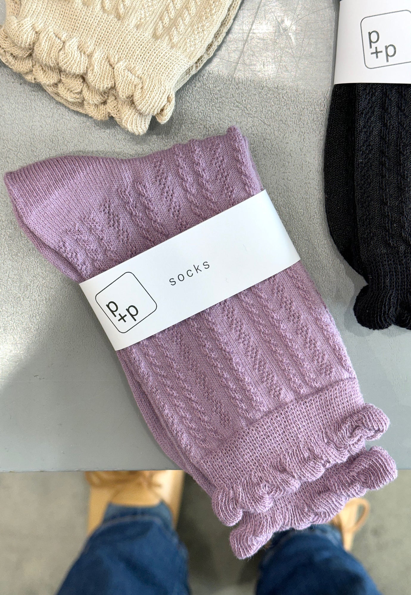 p+p - frill socks