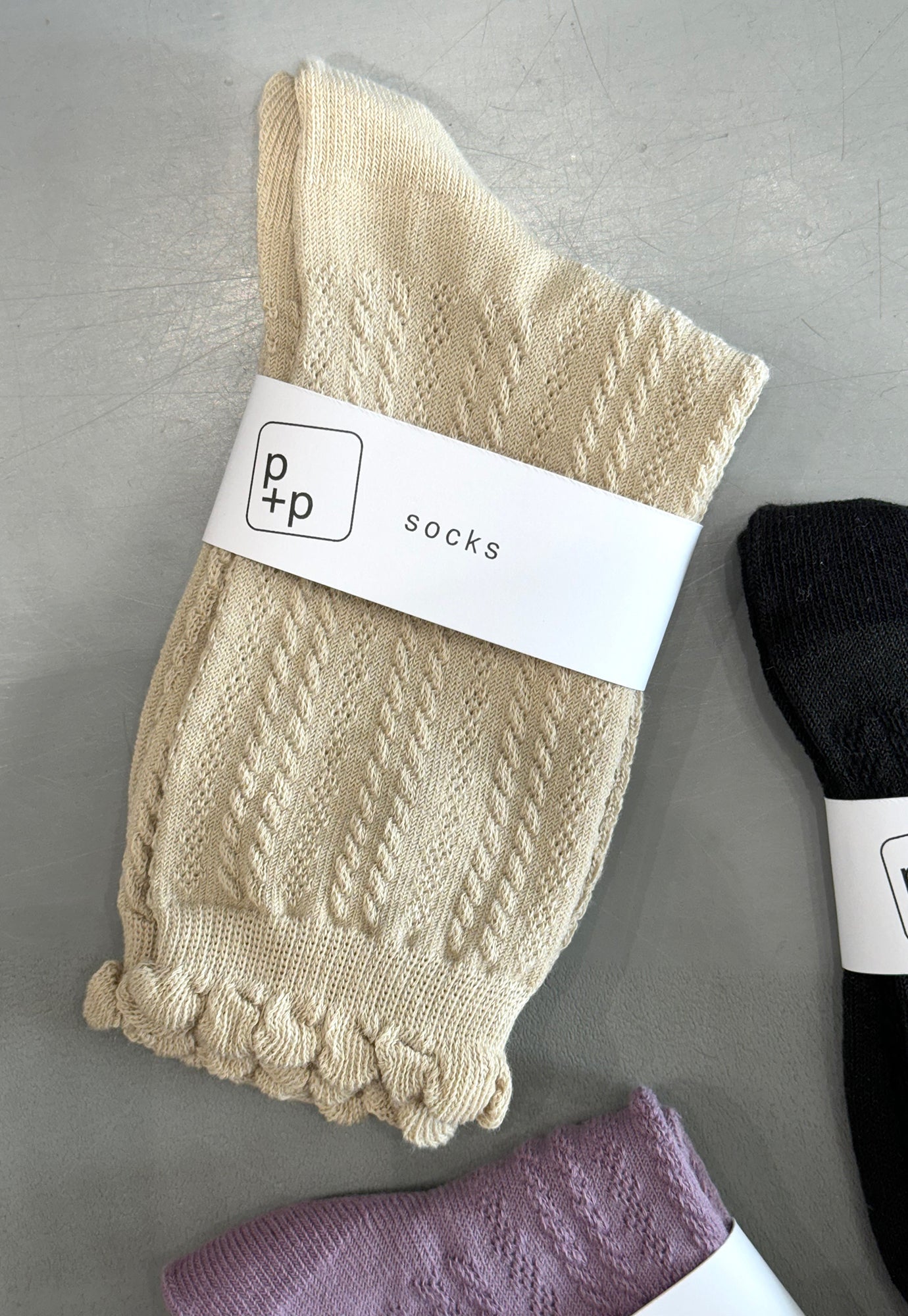 p+p - frill socks