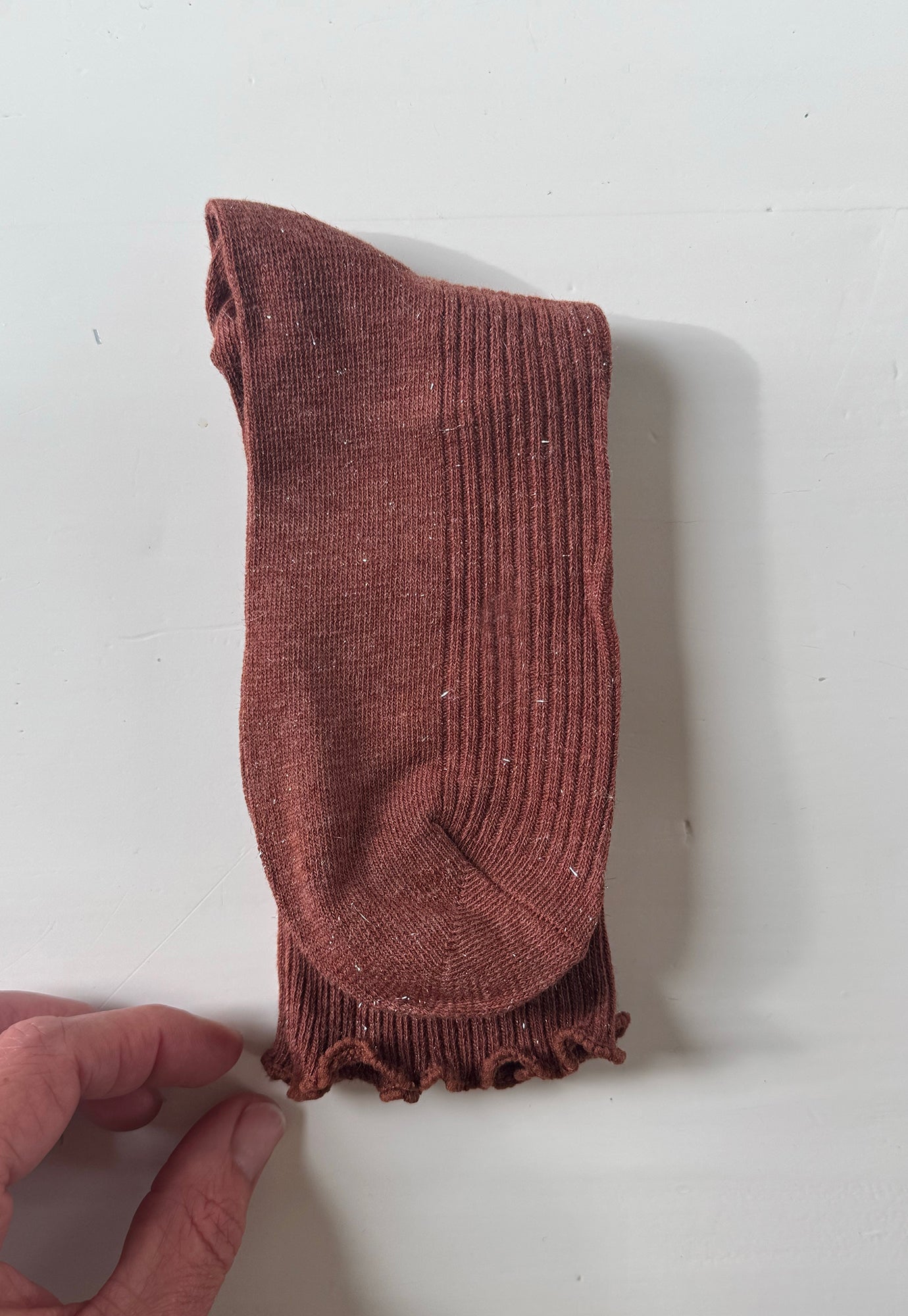 p+p - sparkle frill socks