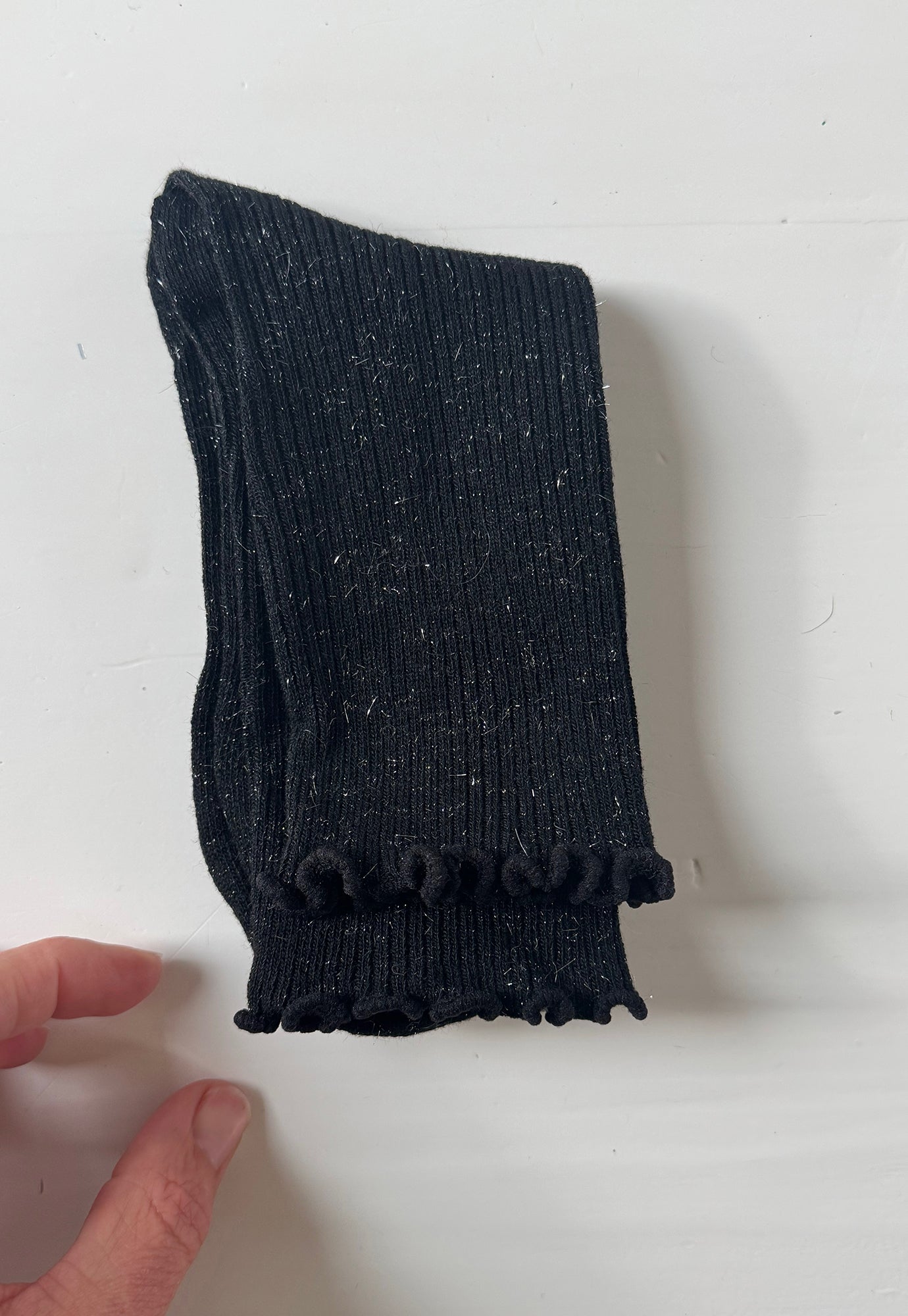 p+p - sparkle frill socks