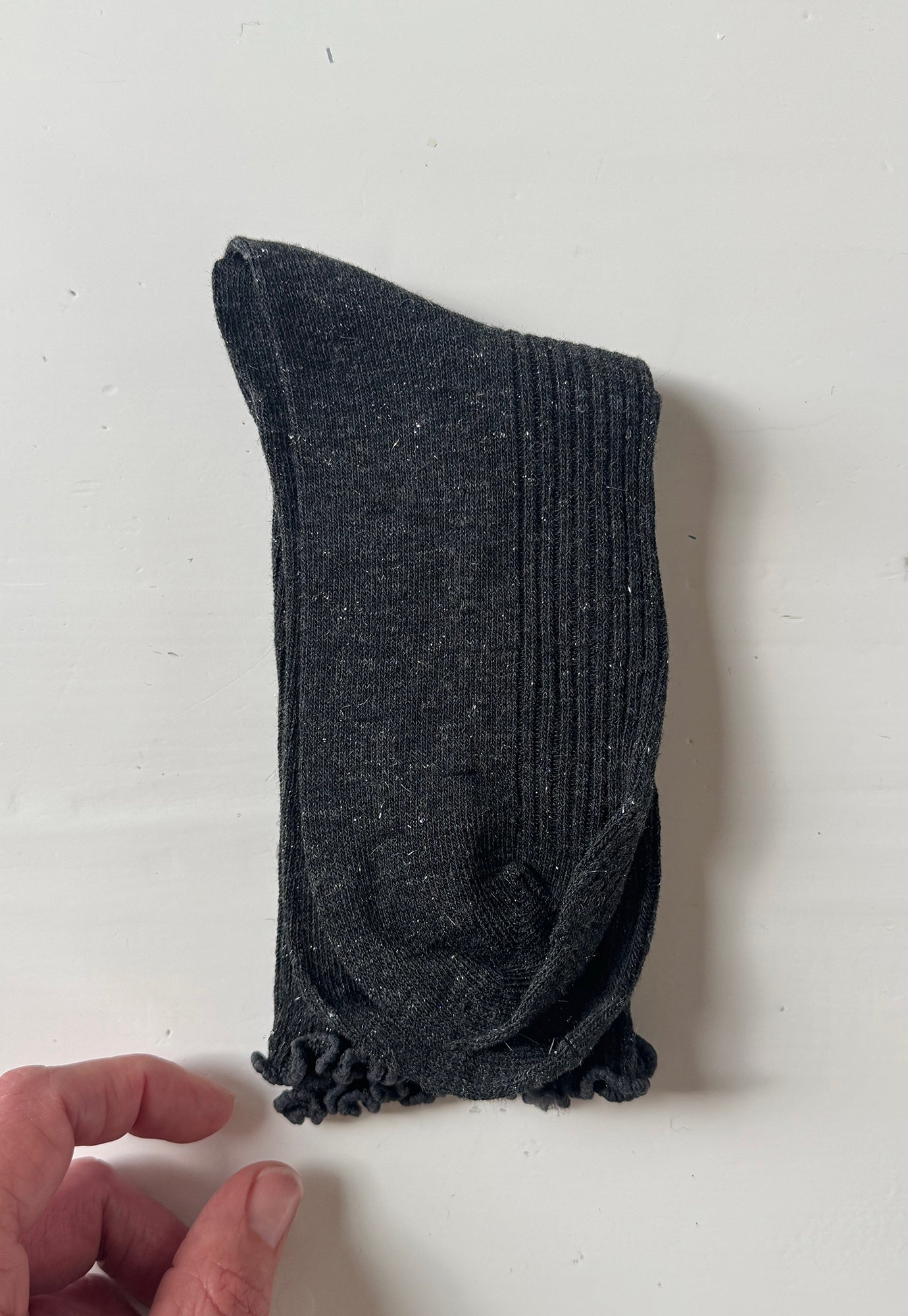 p+p - sparkle frill socks