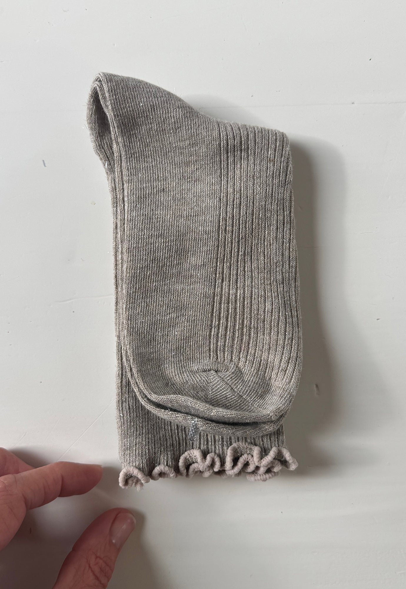 p+p - sparkle frill socks