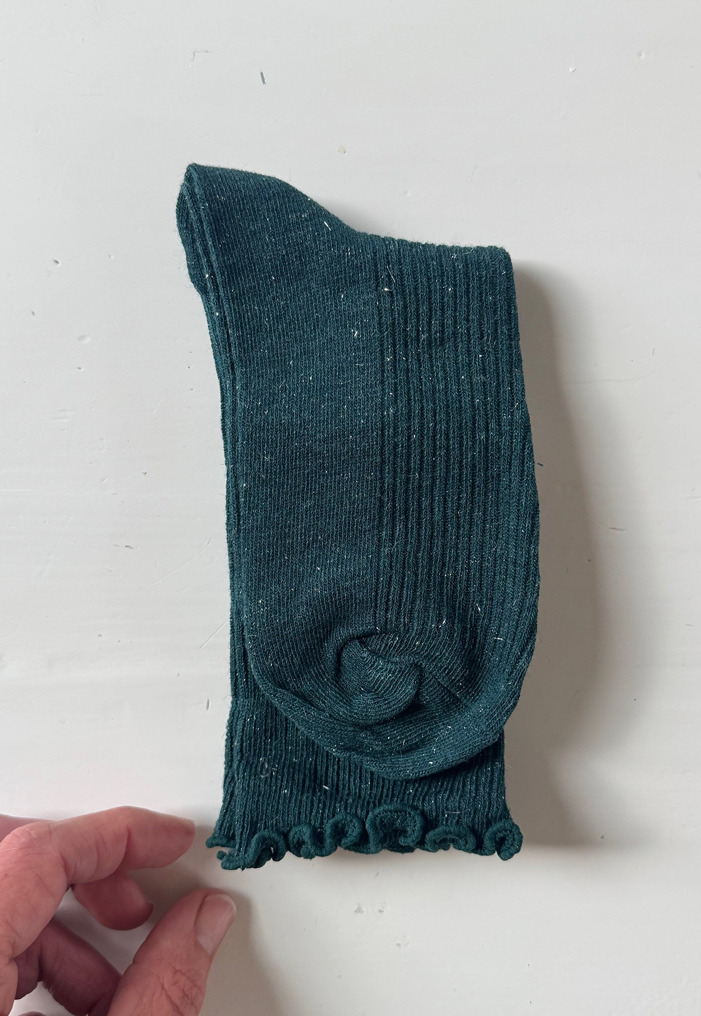 p+p - sparkle frill socks