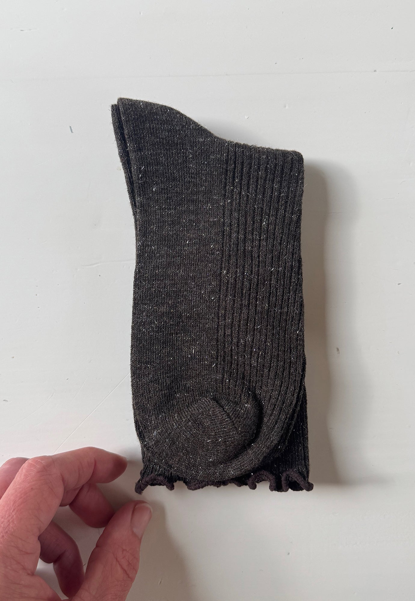 p+p - sparkle frill socks