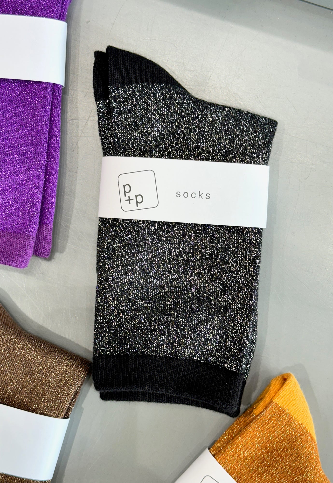 p+p - sparkle socks