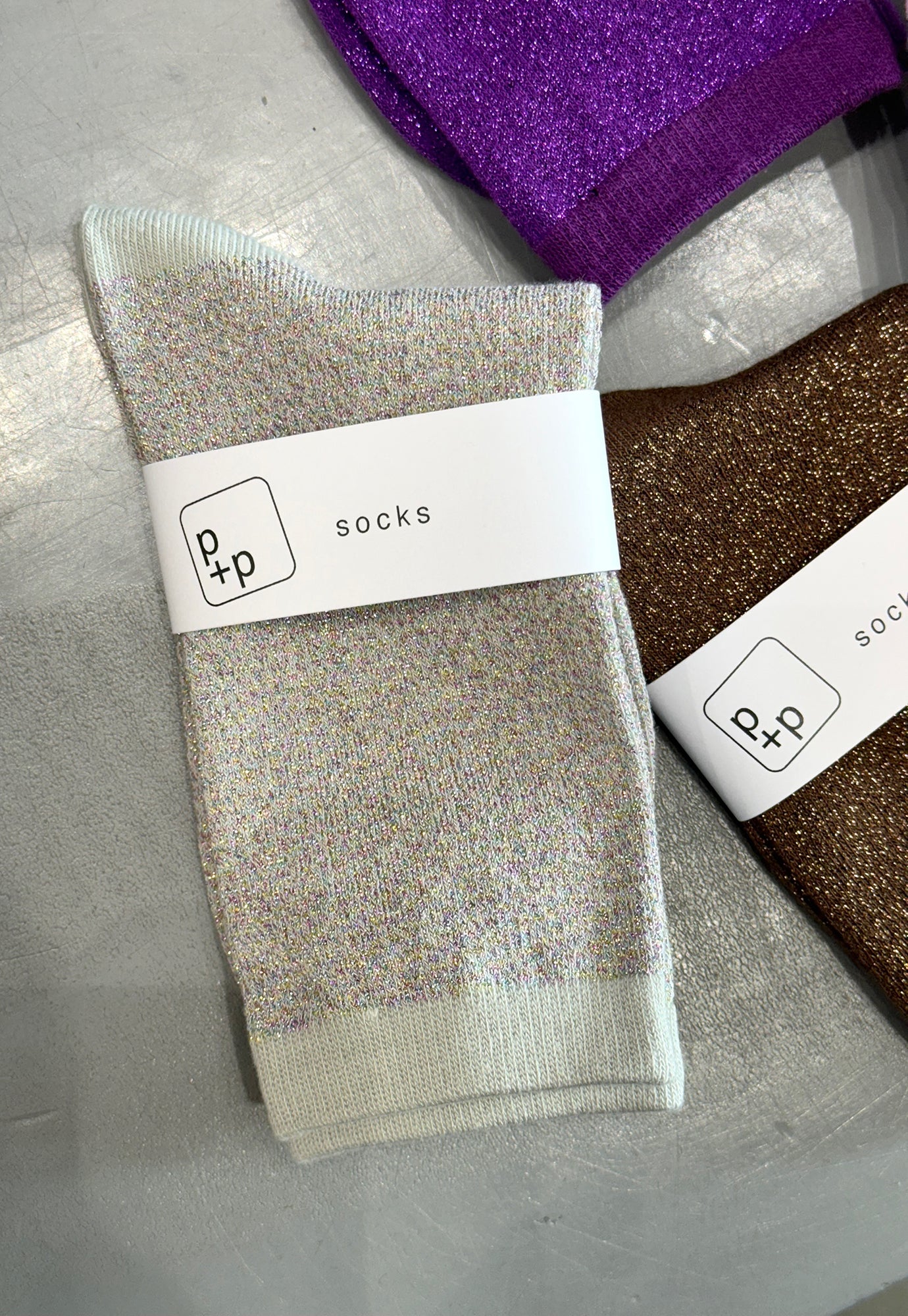 p+p - sparkle socks