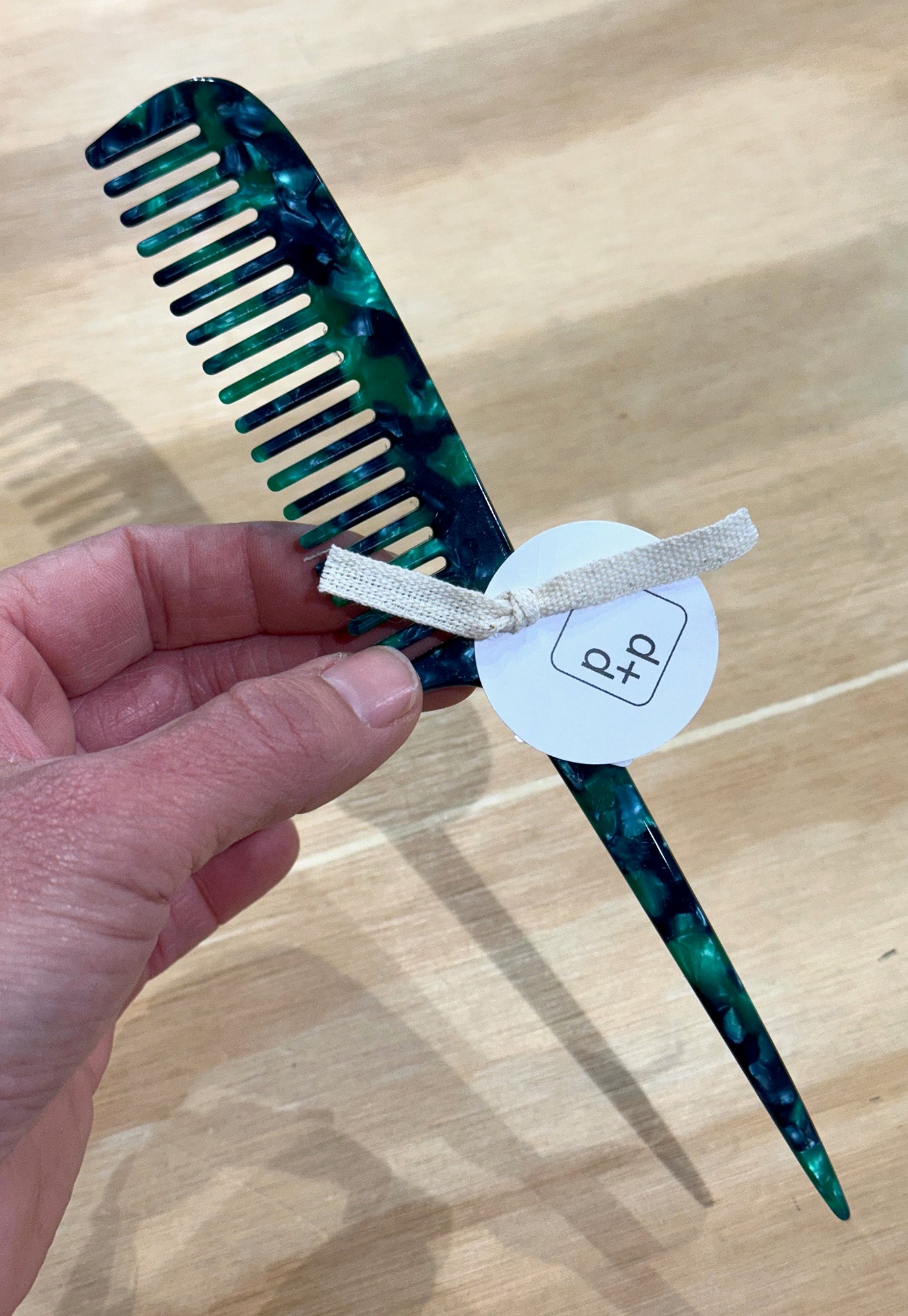 p+p - thin comb