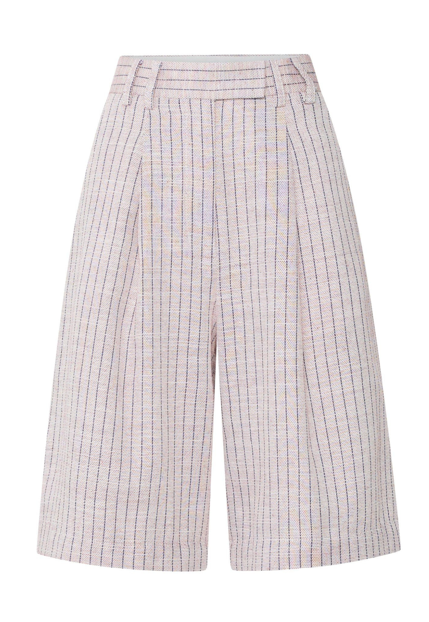 pol - maya tailored short - pinstripe