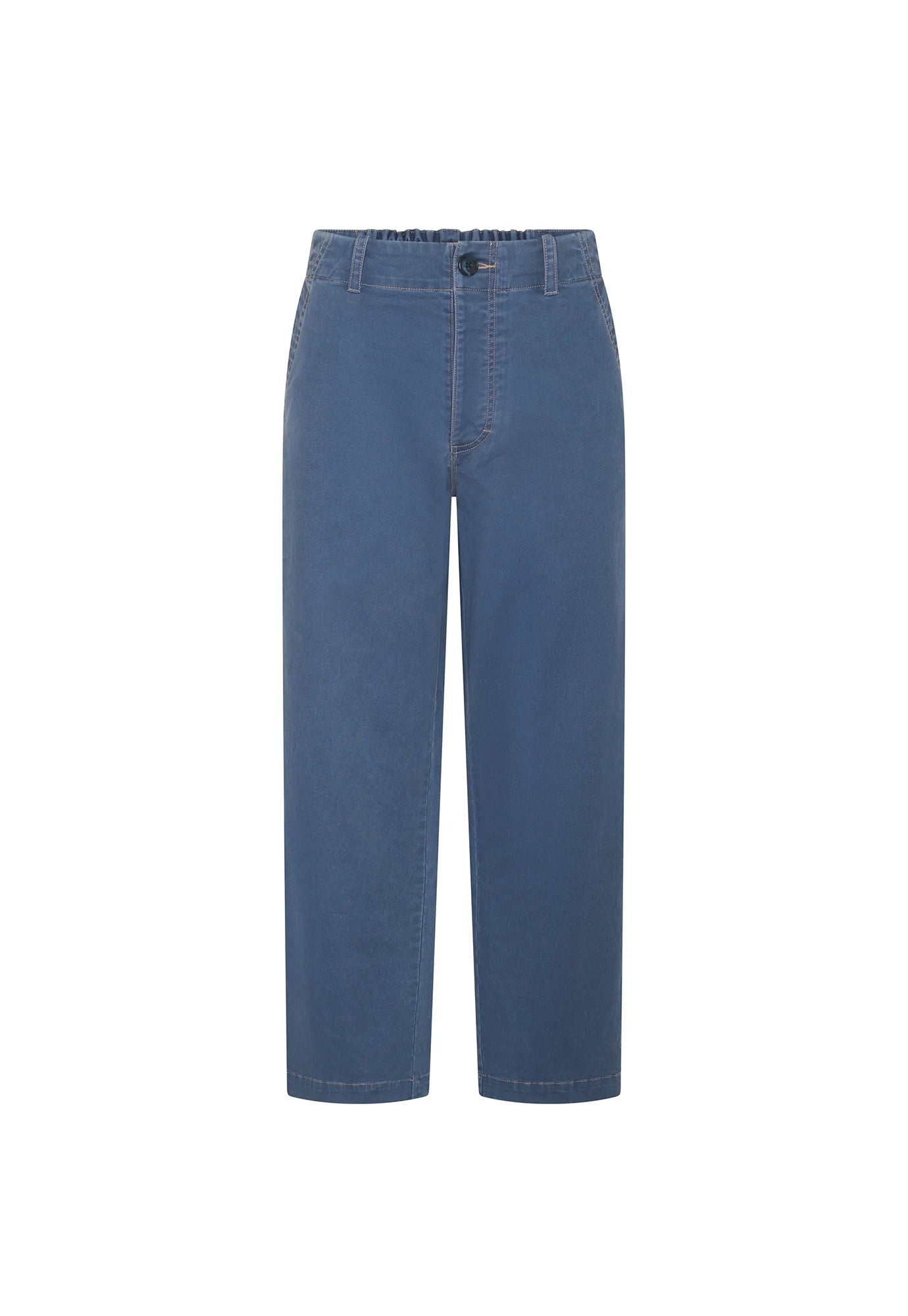 pol - fern tapered pant - blue
