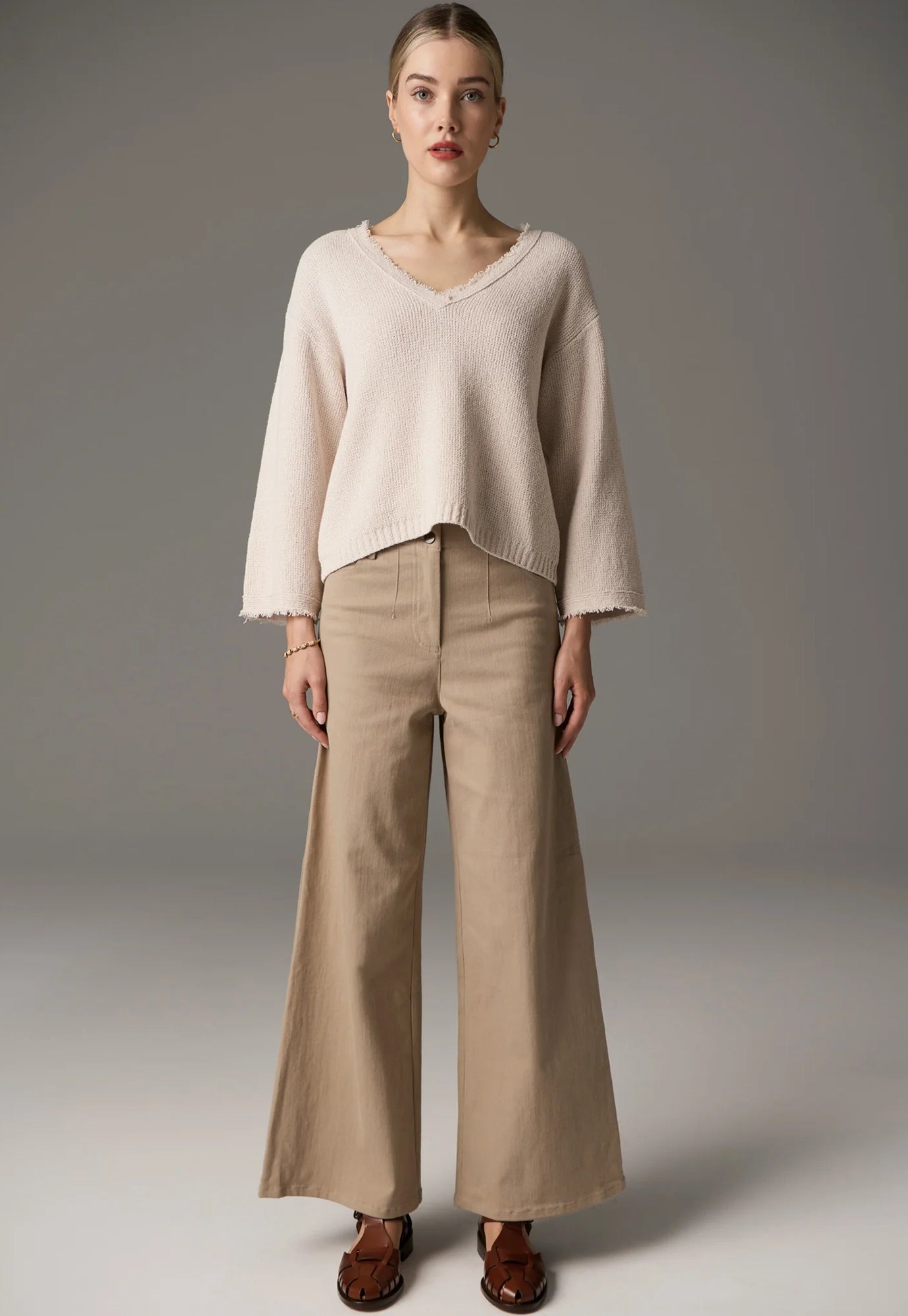 pol - nara v top fringe - natural