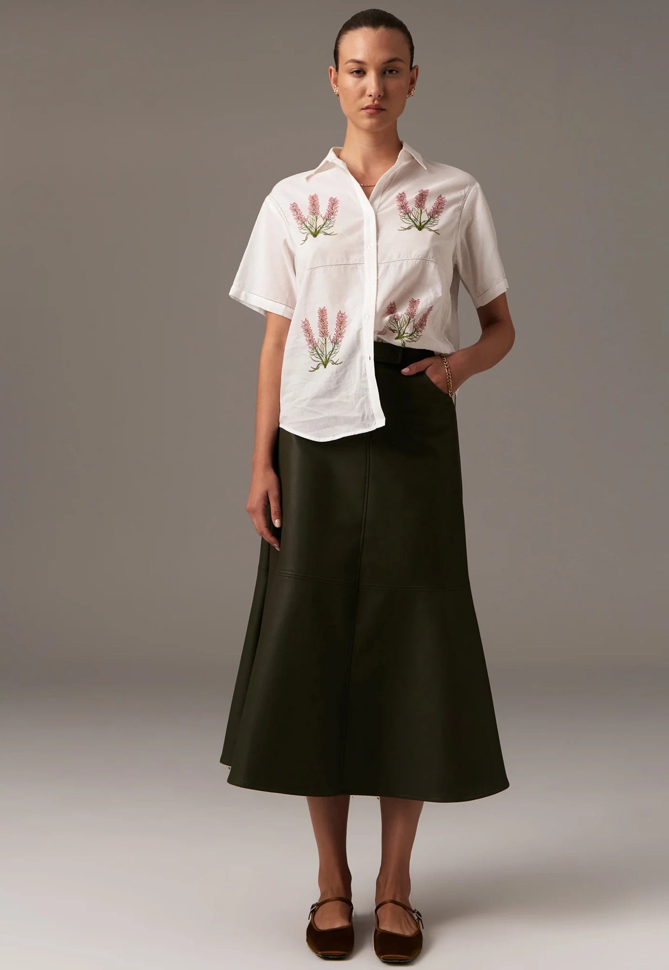 pol - windsor shirt - windsor print