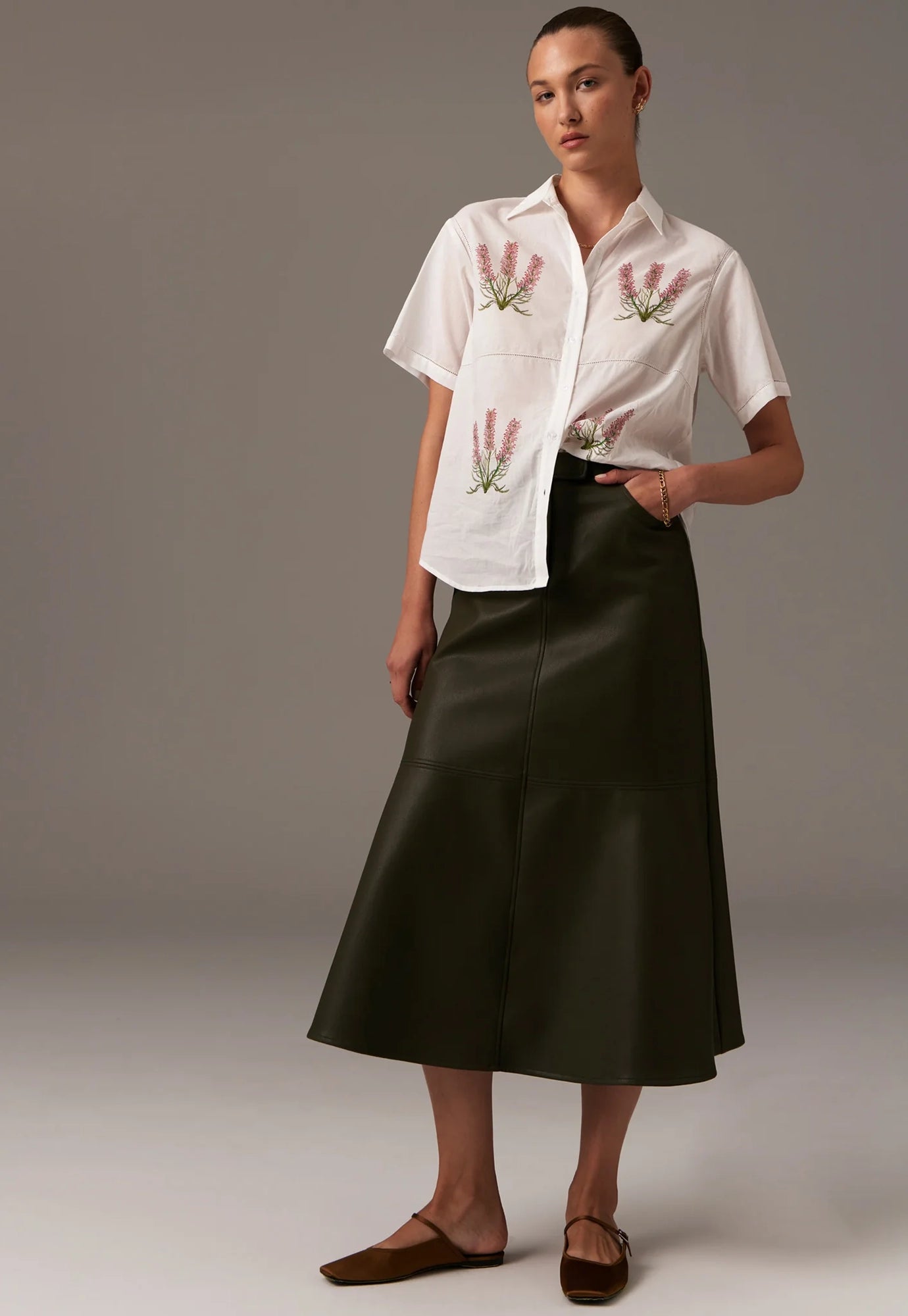 pol - windsor shirt - windsor print