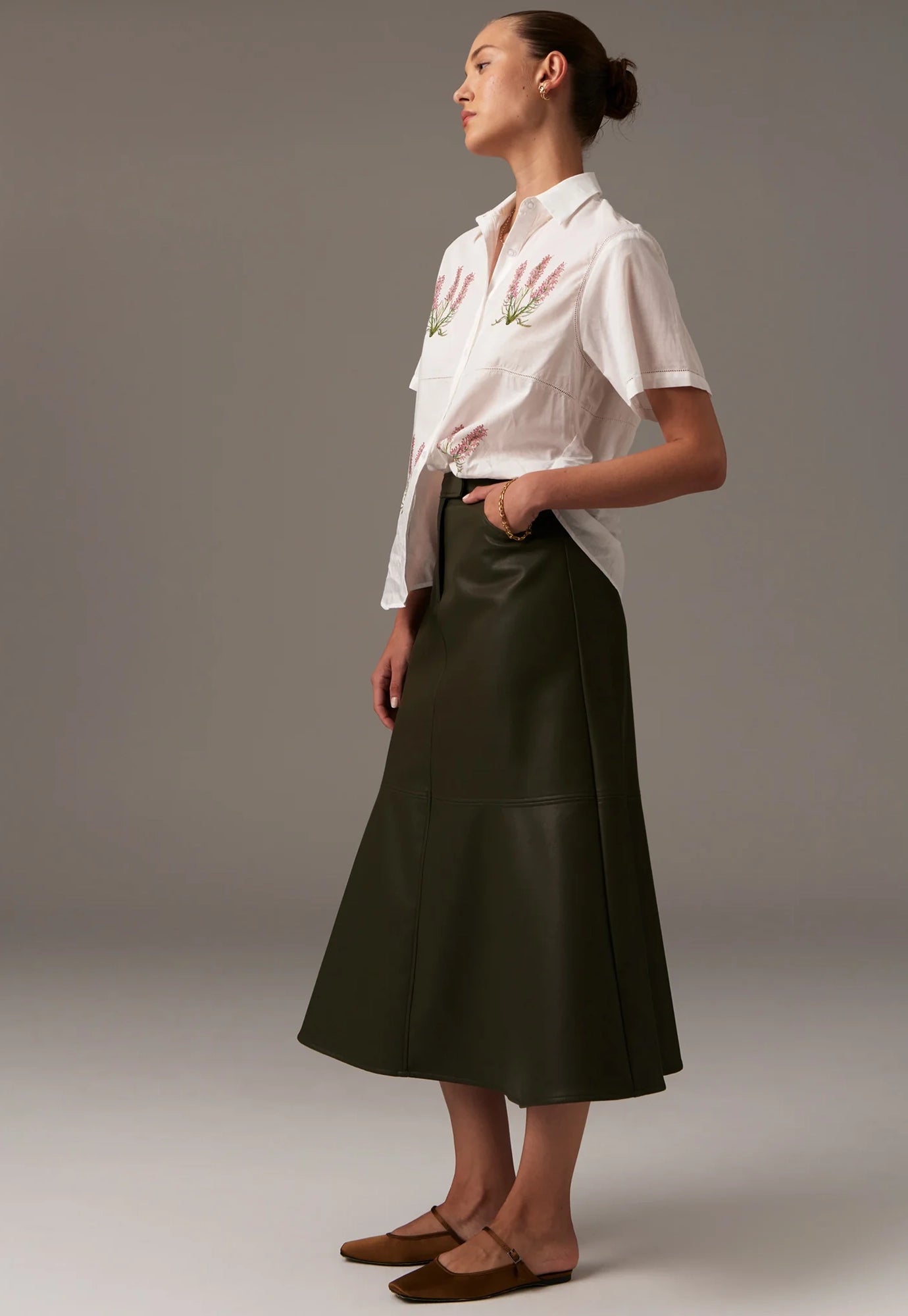pol - windsor shirt - windsor print