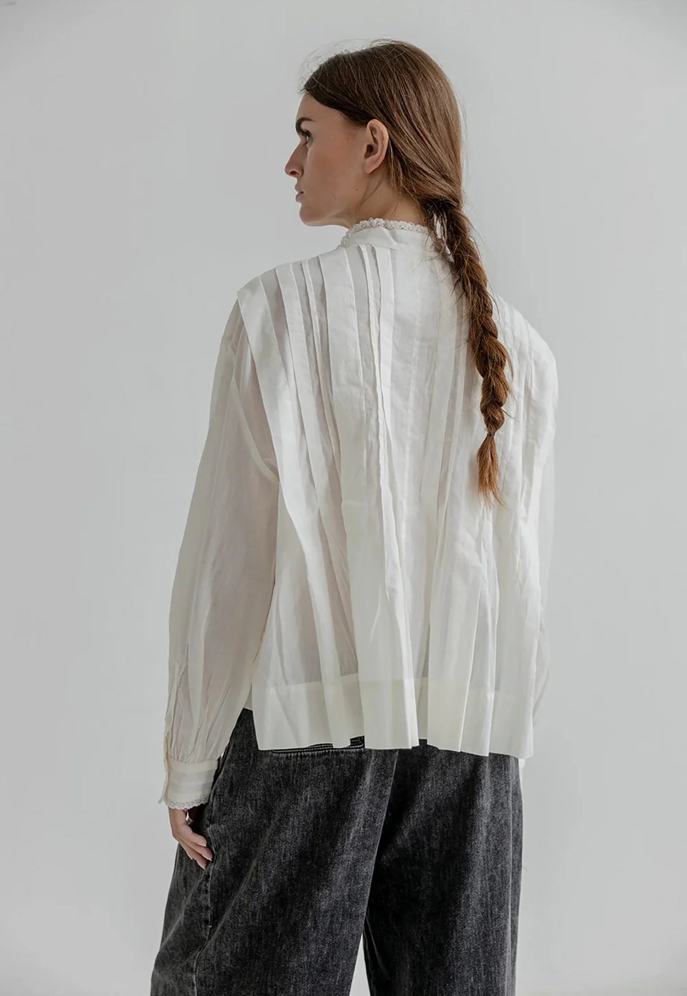 project aj117 - gisele shirt - white